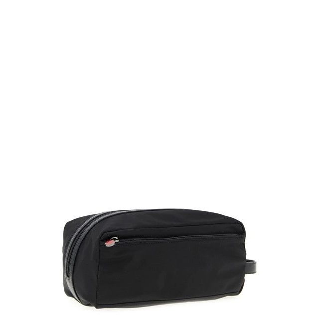 Kiton KITON Black Nylon Vanity Bag New & Authentic Size ONE SIZE - 2 Thumbnail