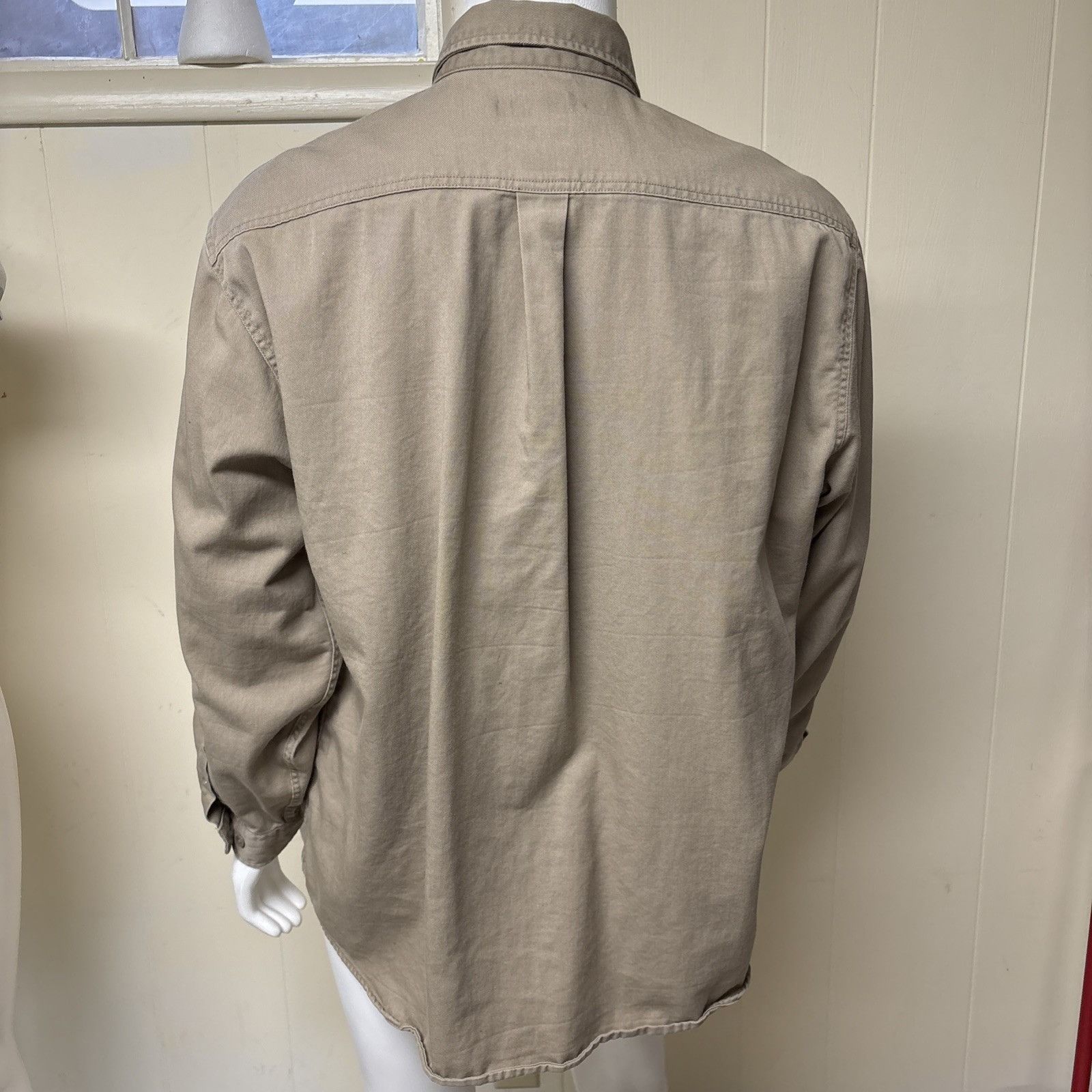 Carhartt Carhartt FR Shirt Mens 2XL Tan Flame Resistant Work Long Sle Size US XXL / EU 58 / 5 - 4 Thumbnail