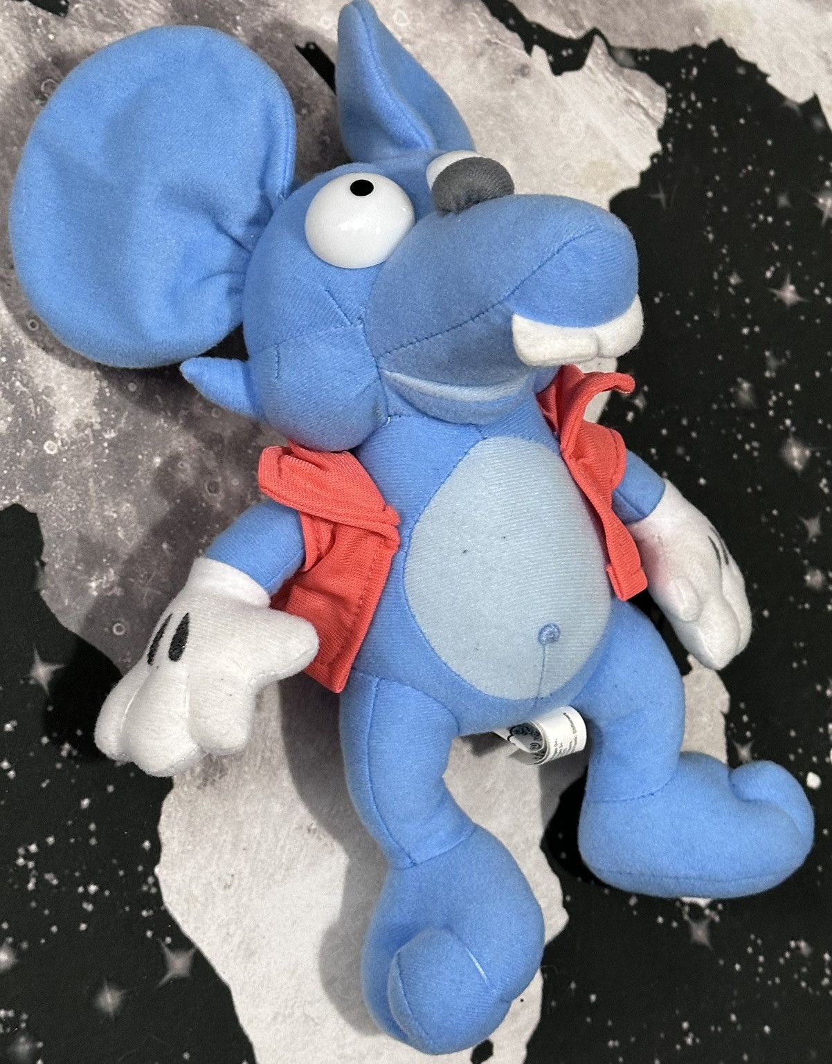 The Simpsons The Simpsons Itchy Cartoon Character Plush Size ONE SIZE - 3 Thumbnail