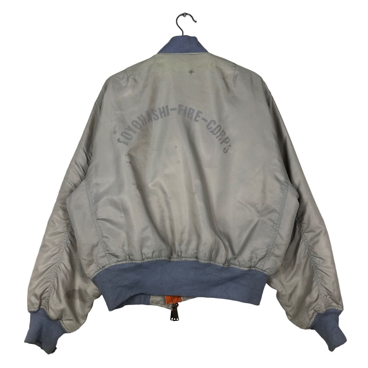 Japanese Brand 🔥Vtg Riot Riot Bomber Jacket Reversible Fly Toyohashi Fire Size US M / EU 48-50 / 2 - 8 Thumbnail