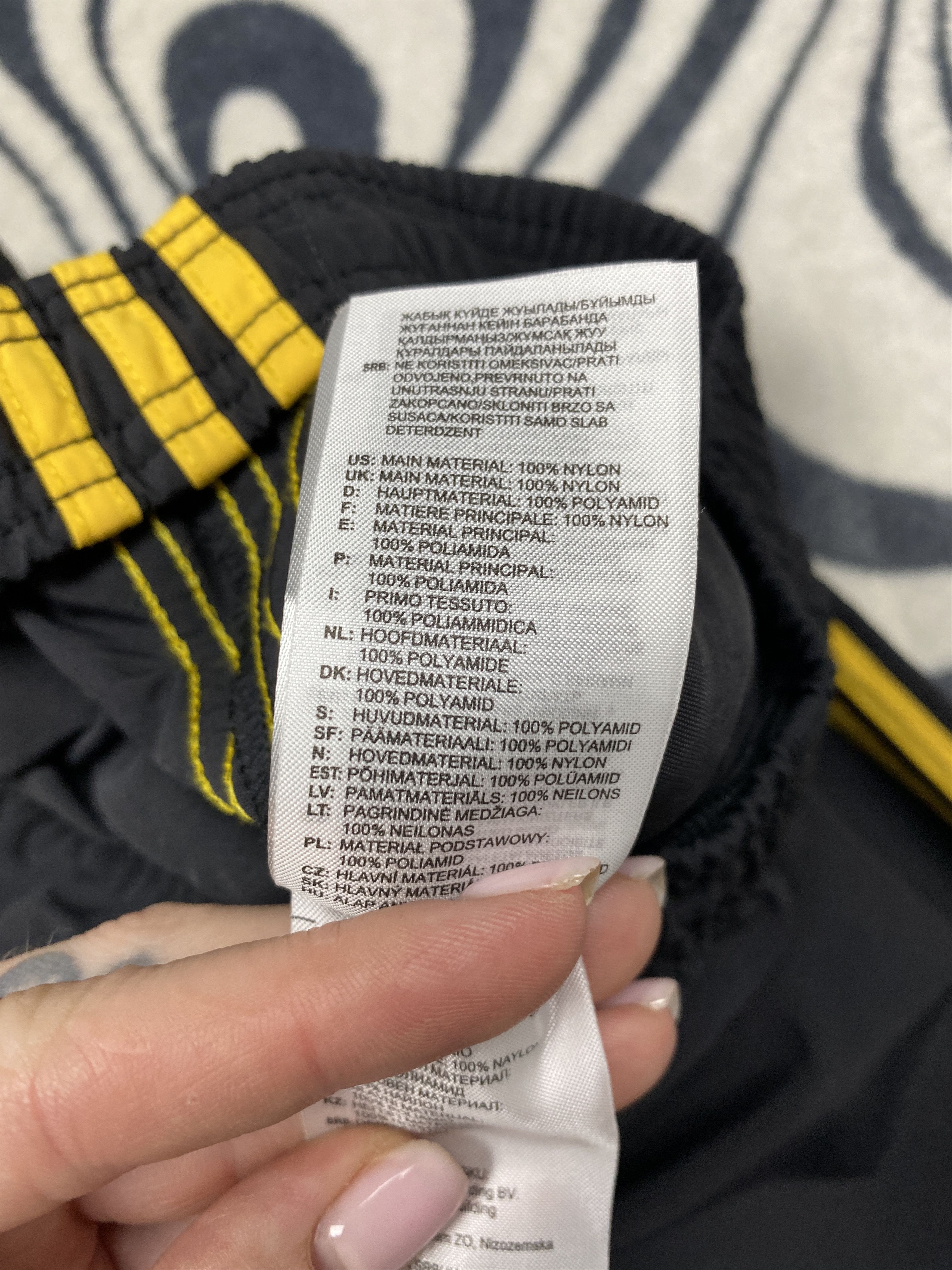 Adidas Adidas Mens Nylon Baggy Track Pants Drill Size US 34 / EU 50 - 6 Thumbnail