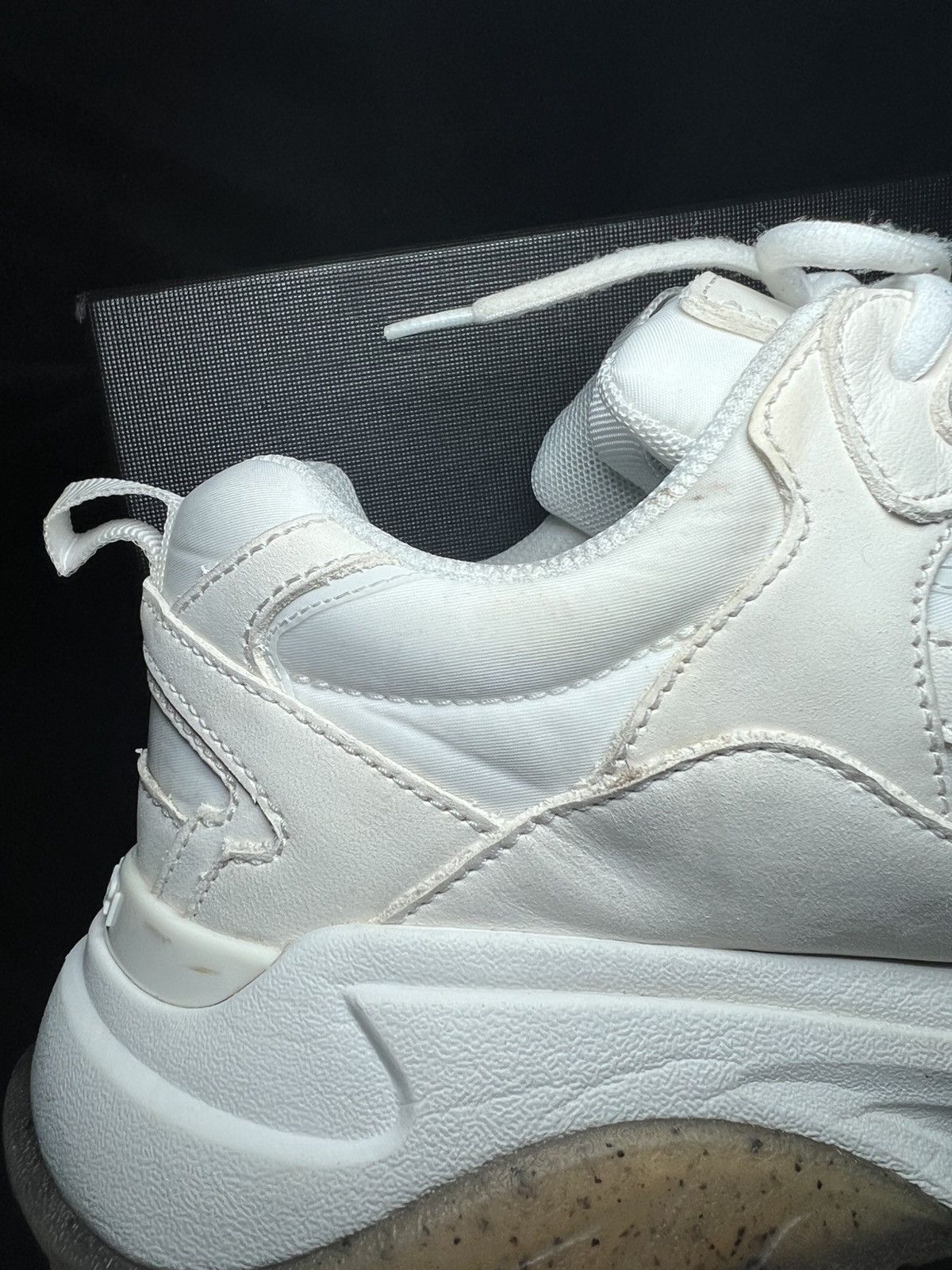 Amiri Amiri bone runner “Alabaster” Size US 12 / EU 45 - 10 Thumbnail