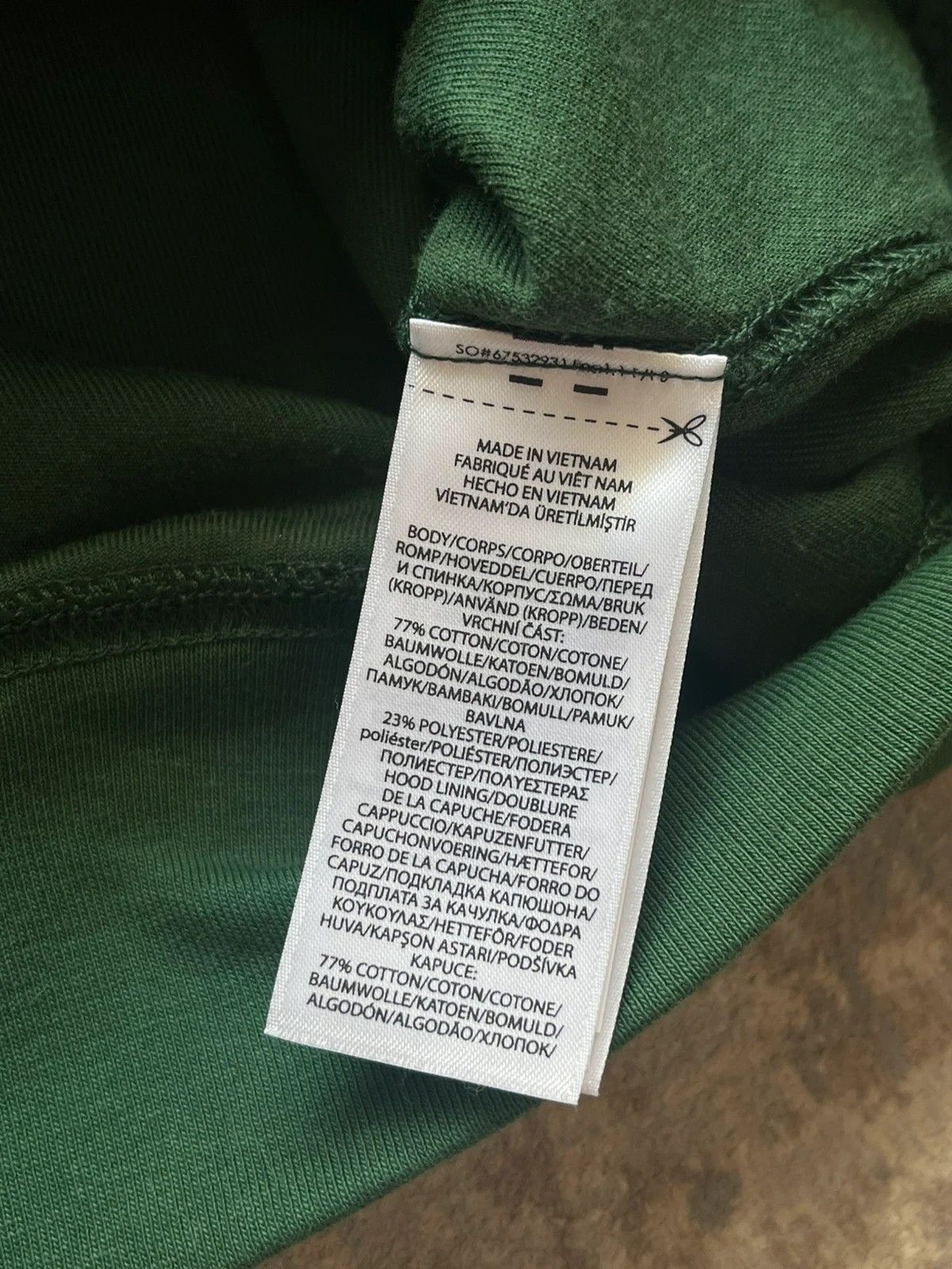 Polo Ralph Lauren Polo Ralph Lauren Zip Hoodie Sz L Velour Cotton Dark Green Size L / US 10 / IT 46 - 13 Thumbnail