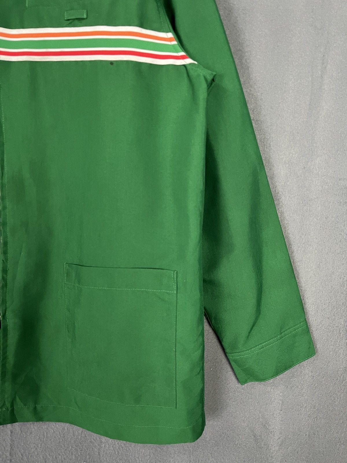 Uniform Wares × Vintage Seven Eleven 7-11 Uniform Embroidery Zipper Long Shirt Rare Size US L / EU 52-54 / 3 - 5 Thumbnail