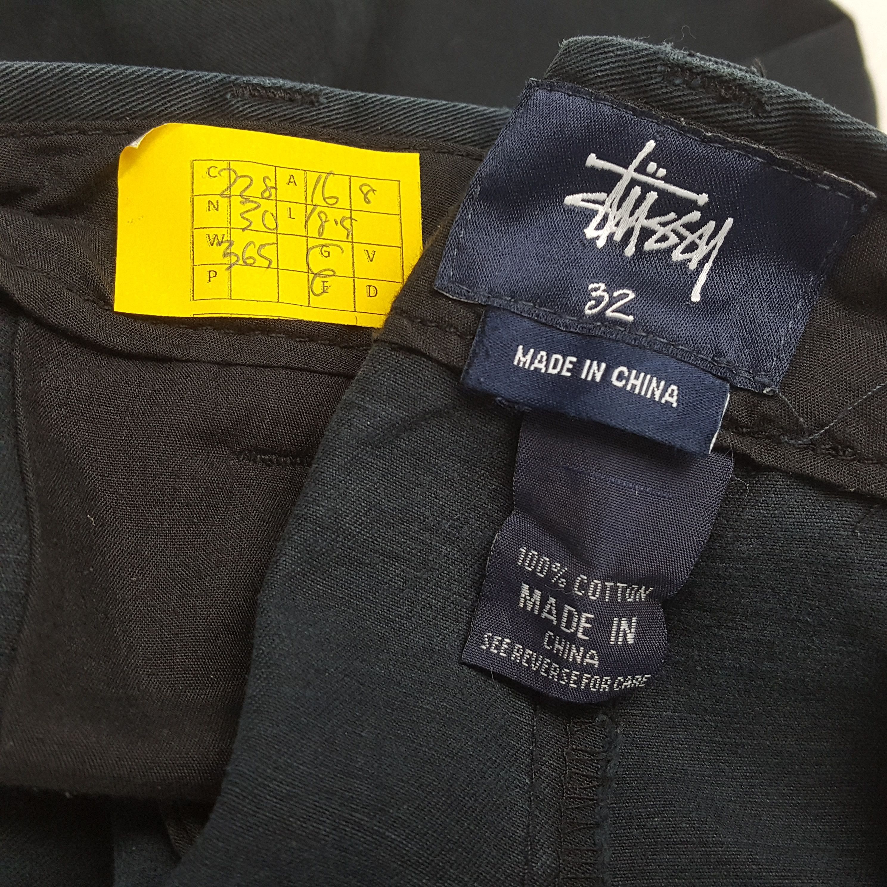 Stussy × Vintage Vintage STUSSY Streetwear Skateboard Big Logo Short Pants Size US 32 / EU 48 - 10 Thumbnail