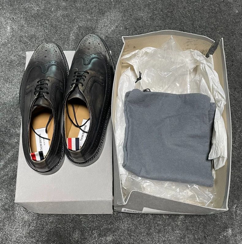 Thom Browne Thom Browne Make old carved men's leather shoes Size US 10 / EU 43 - 8 Thumbnail