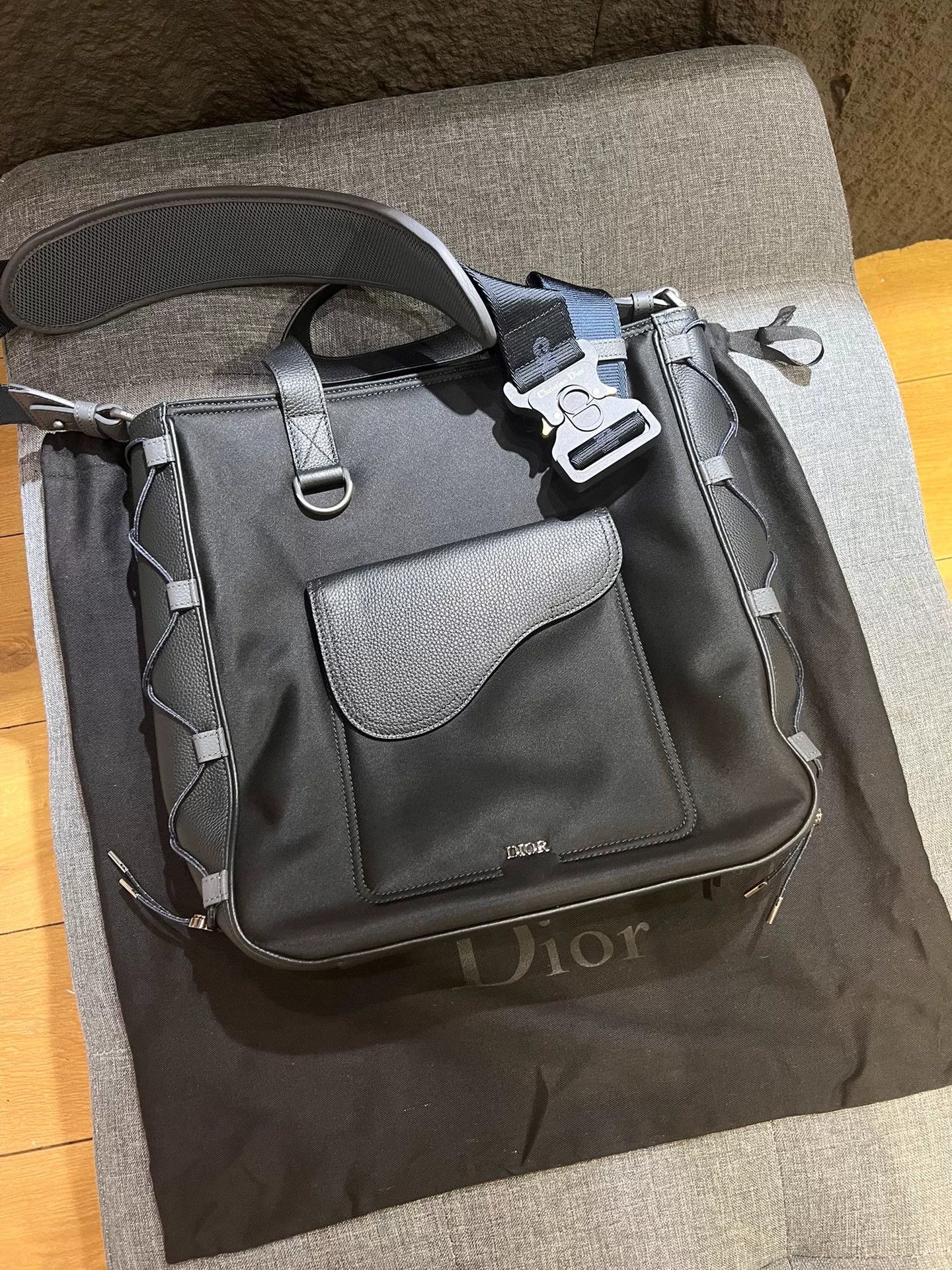 Dior dior sacai saddle crossbody tote bag Size ONE SIZE - 1 Thumbnail