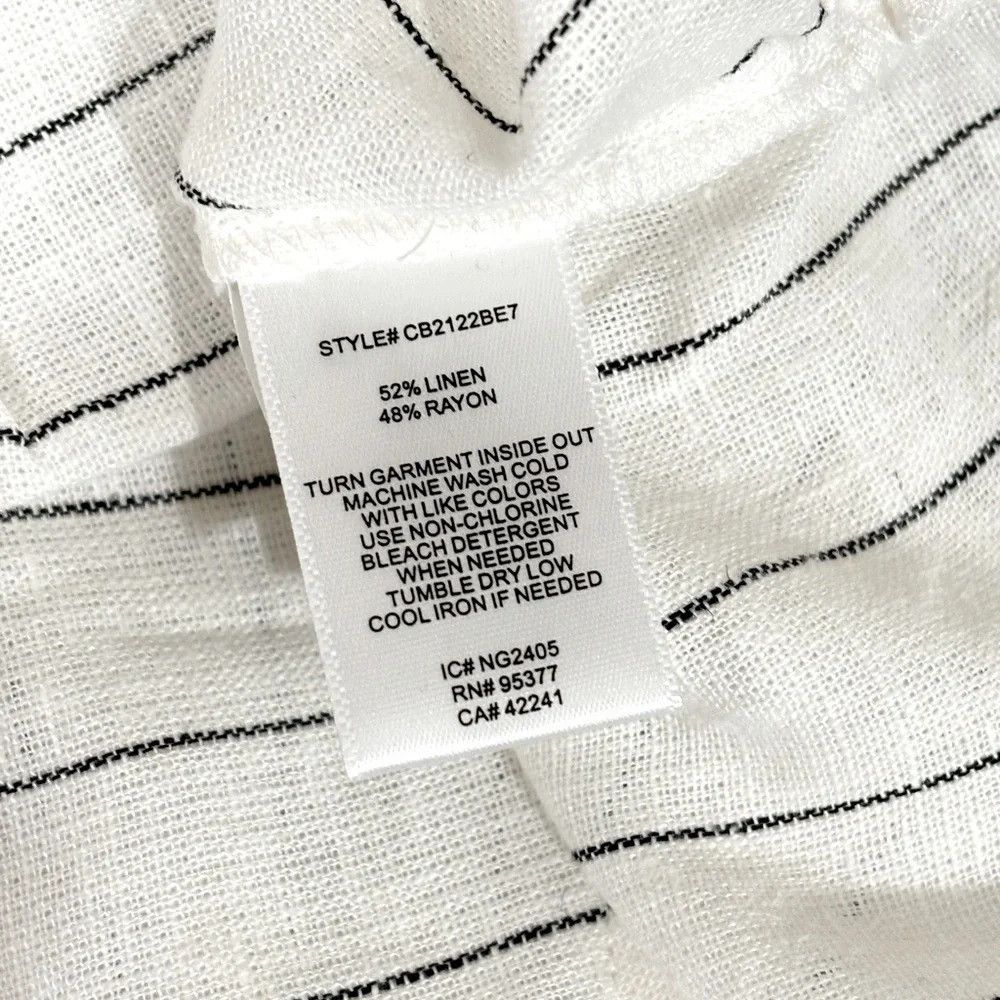 Sanctuary Sanctuary Linen Blend Ocean Shirt NWT Size M / US 6-8 / IT 42-44 - 6 Thumbnail