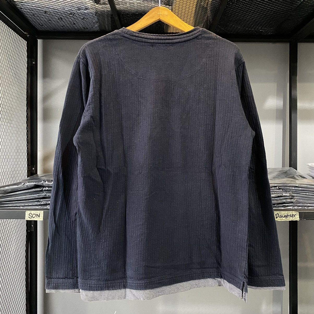 If Six Was Nine × Japanese Brand × Le Grande Bleu (L.G.B.) Japanese Double Layer Gothic Style Long Sleeve Tees Size US L / EU 52-54 / 3 - 12 Thumbnail