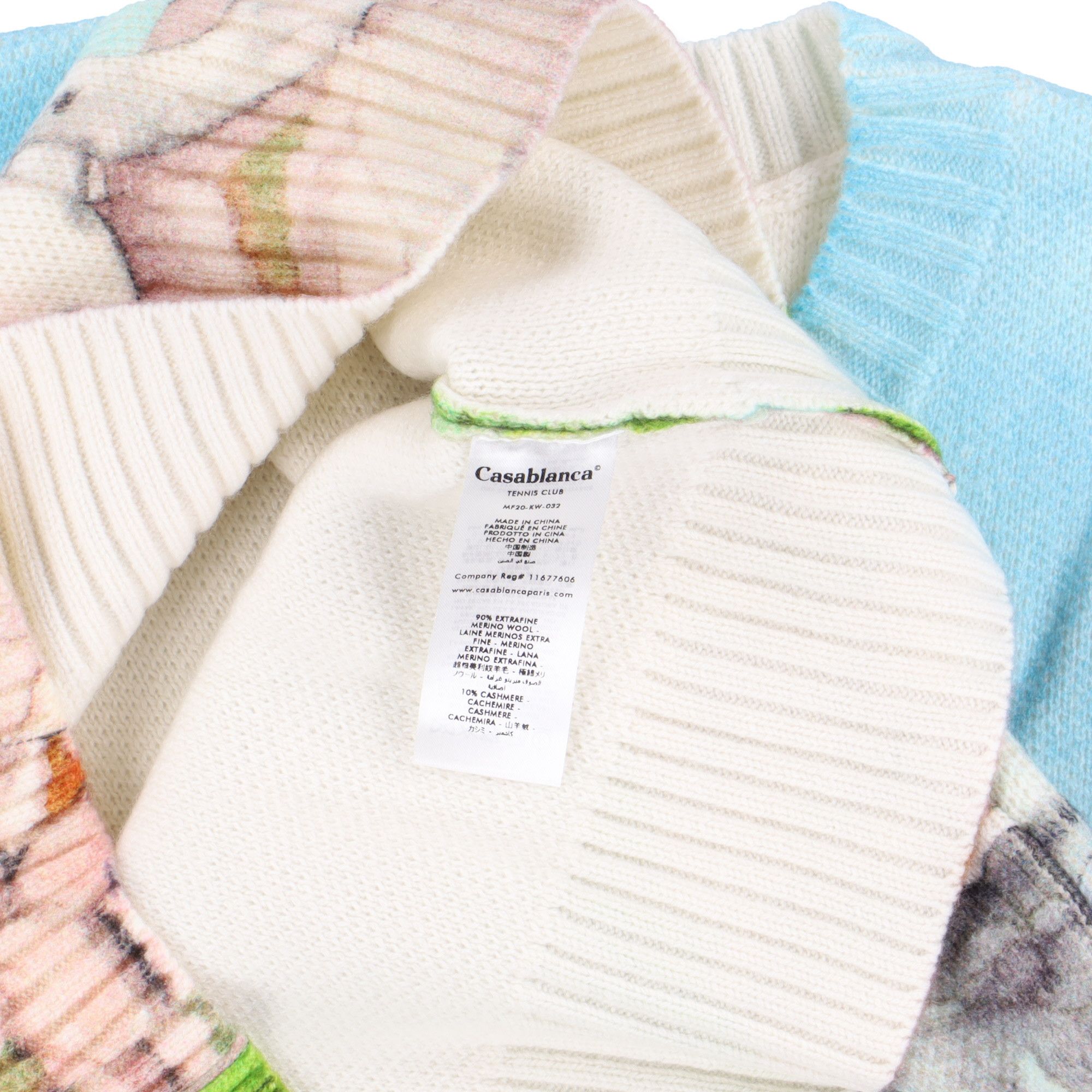 Casablanca Multicolour Dalmatian Print Wool Sweater Size XS / US 0-2 / IT 36-38 - 6 Thumbnail