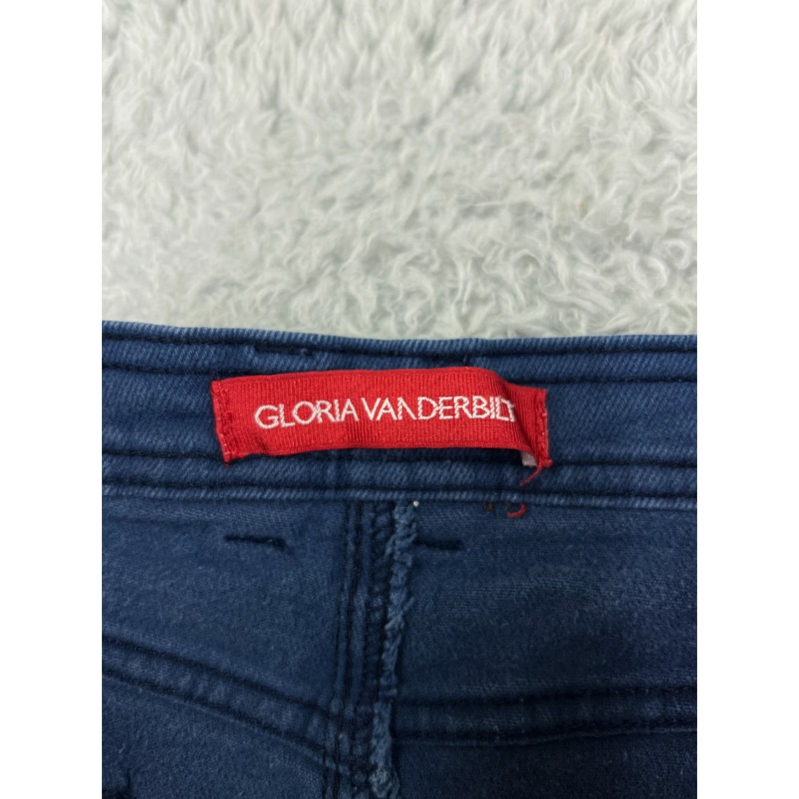 Gloria Vanderbilt Gloria Vanderbilt Amanda Jeans Women's 28 Blue Denim Cotton Blend Stretch 28x26 Jeans Women's 5-Pocket Design Regular Blue 90s? Size 28" / US 6 / IT 42 - 7 Thumbnail