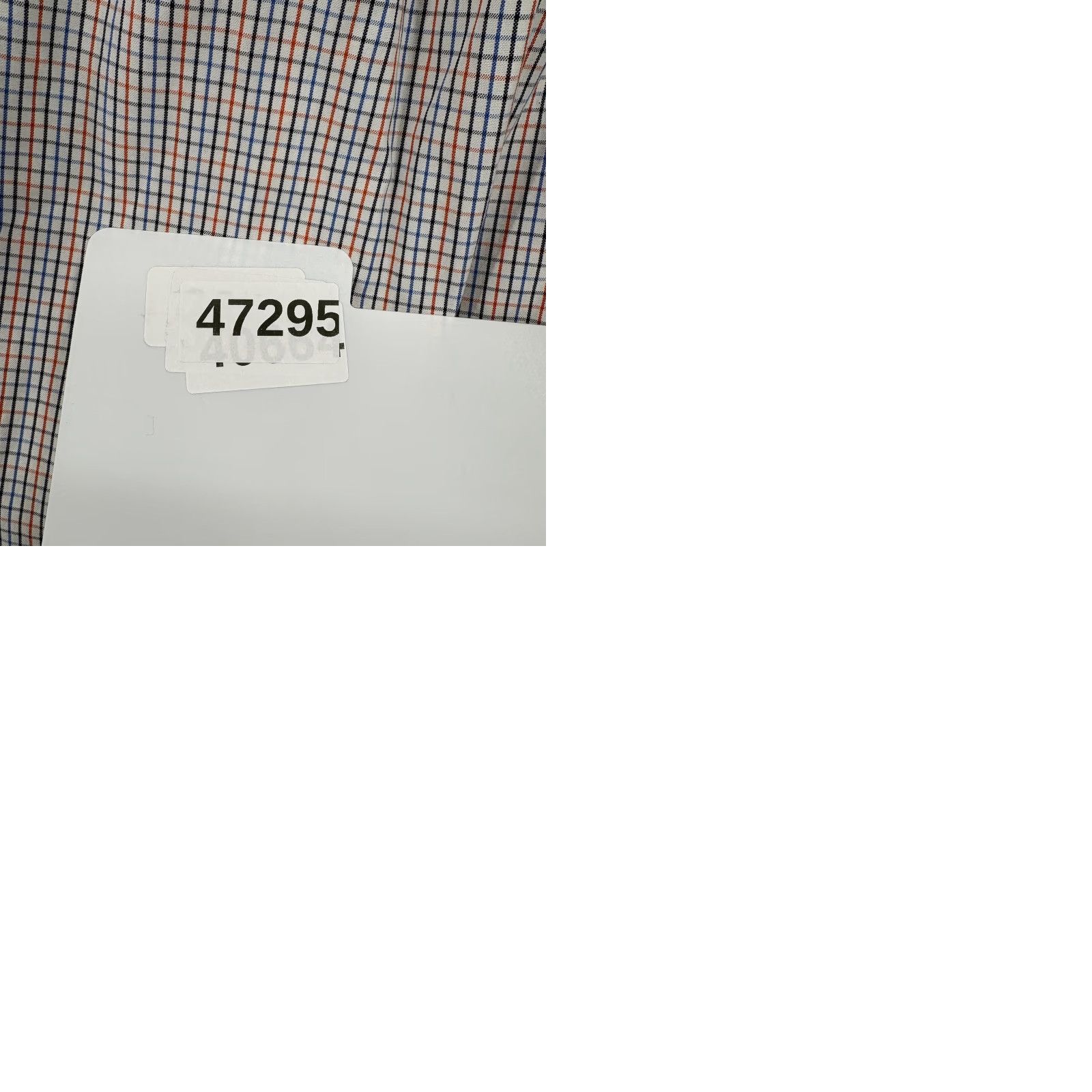 Ralph Lauren Ralph Lauren Dress Shirt Mens 15 32/33 Blue Orange Check Button Down Shirt Size 40R - 9 Thumbnail