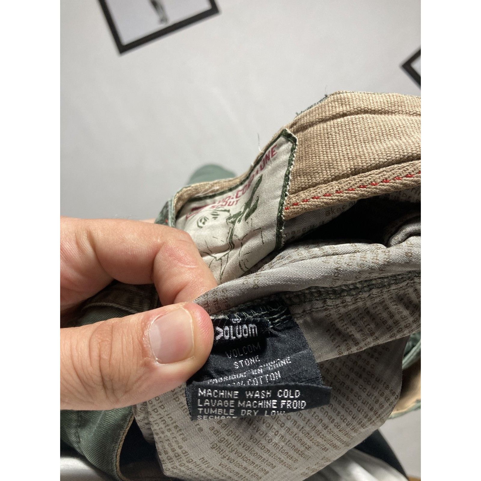 Volcom Vintage Volcom Olive shorts cargo y2k Size US 28 / EU 44 - 10 Thumbnail