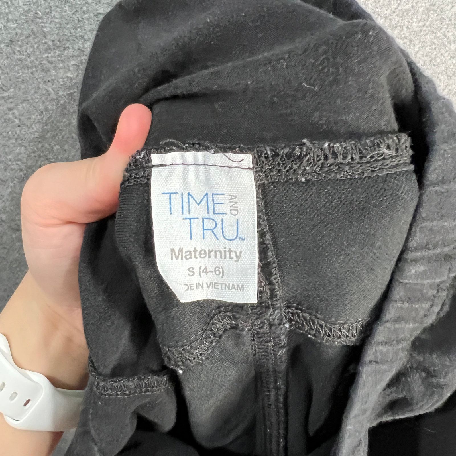 Other Time & Tru Maternity Jeans Women Size Small Black Color Size 27" / US 4 / IT 40 - 3 Thumbnail