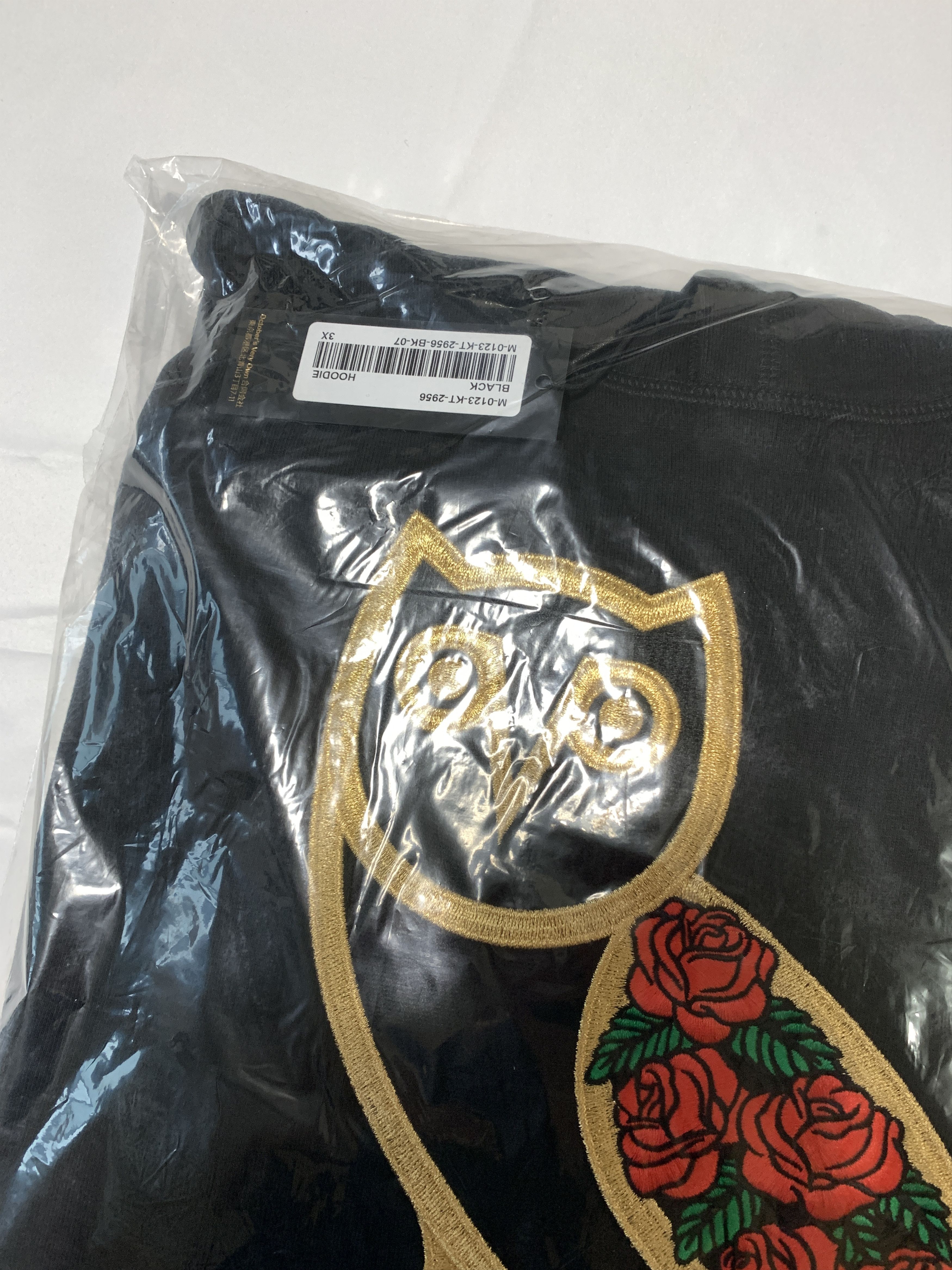 Drake OVO Rose OG Owl Valentine's Hoodie Black XXXL Size US XXL / EU 58 / 5 - 3 Thumbnail