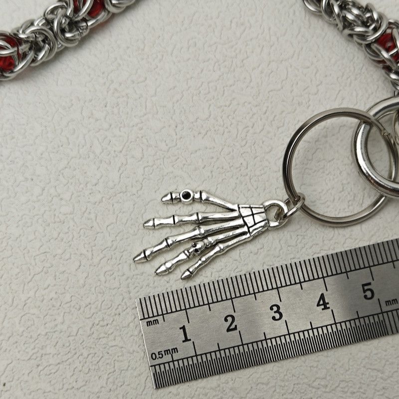 Jewelry Keel Clamp Beads Chain Halloween Ghost Hand Pumpkin Head Size ONE SIZE - 6 Thumbnail
