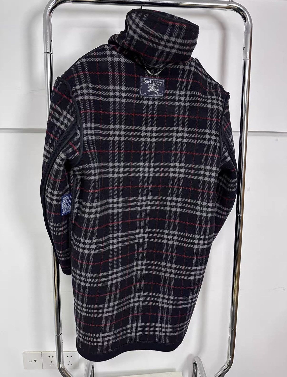 Burberry Burberry Men's Reversible Wool Duffle Coat J37 Size US L / EU 52-54 / 3 - 3 Thumbnail