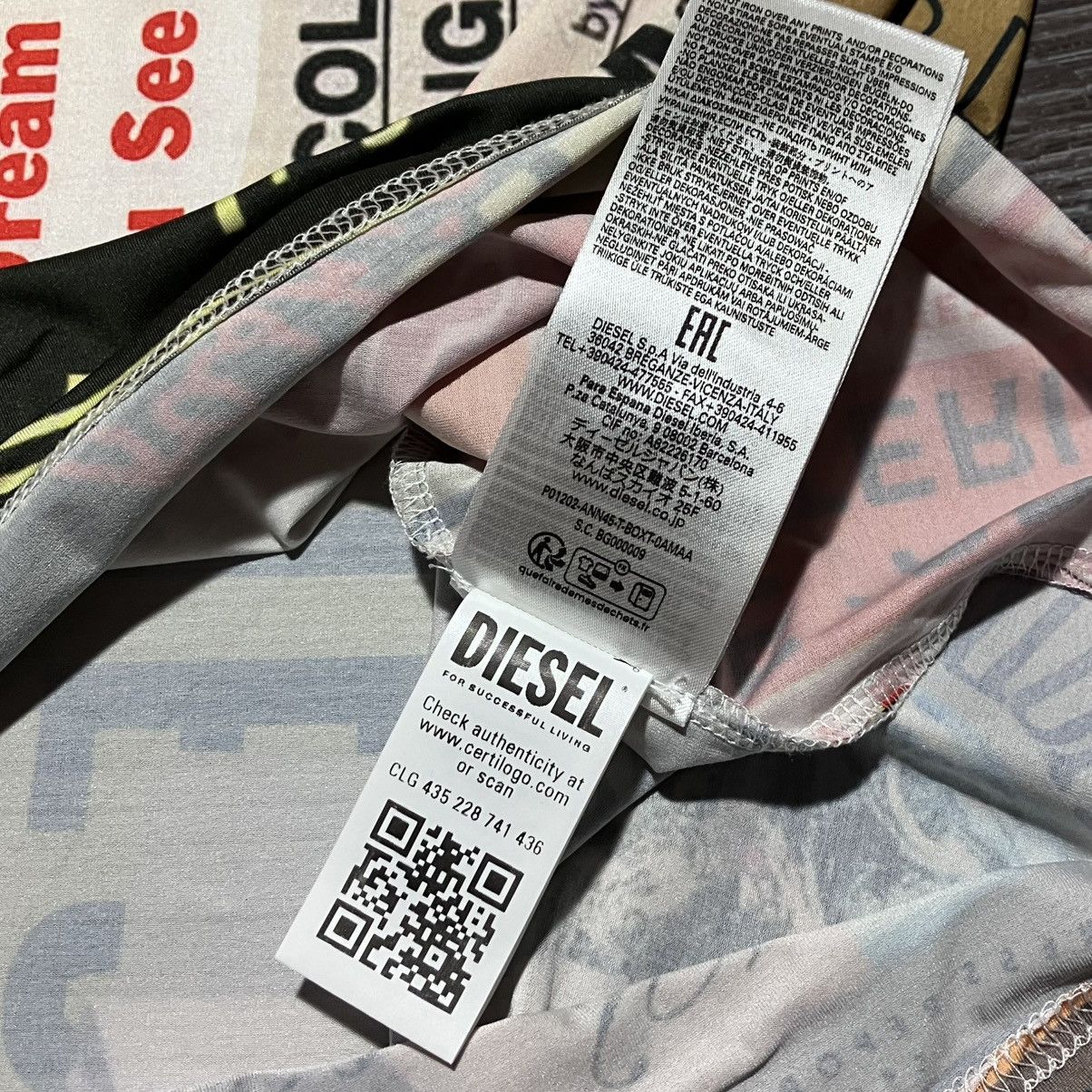 Diesel DIESEL 45th Anniversary Box T Graphic All Over T-shirt Size US M / EU 48-50 / 2 - 11 Thumbnail