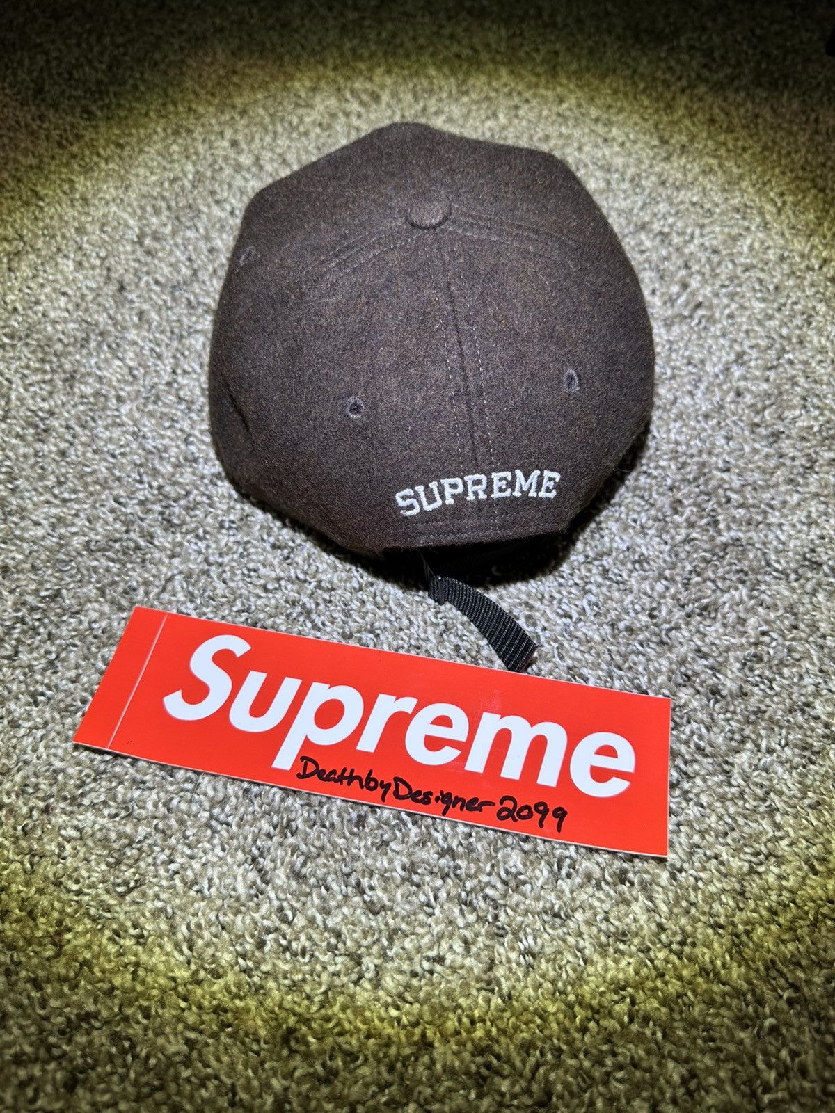 Supreme Supreme Brushed Wool 6-Panel Size ONE SIZE - 2 Thumbnail