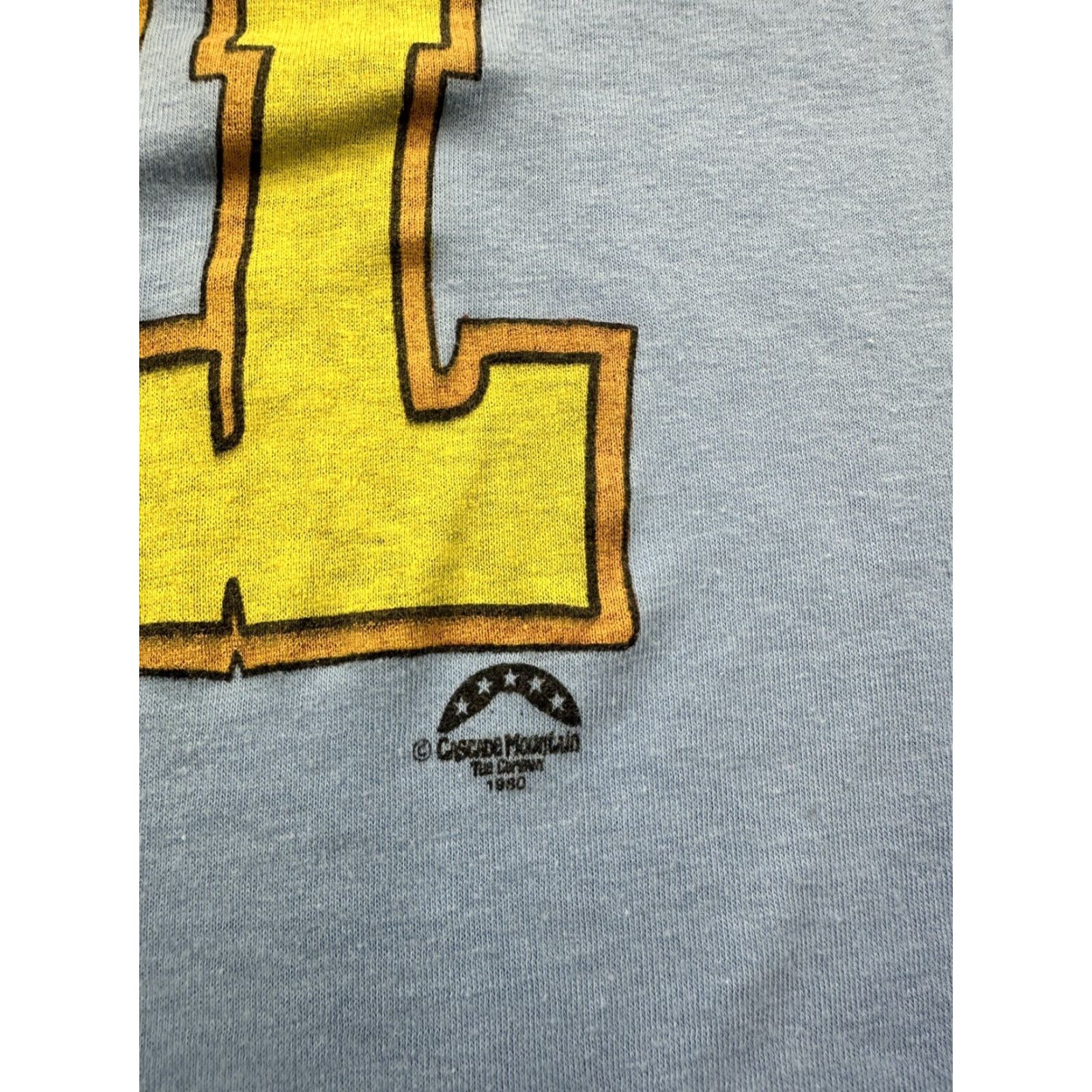 Vintage VINTAGE Cascade Mountain Tee Company Tank Bull Shirt Womens Medium Blue Sleeveless 60s 70s Sports Tank Top Women M Blue Size M / US 6-8 / IT 42-44 - 4 Thumbnail