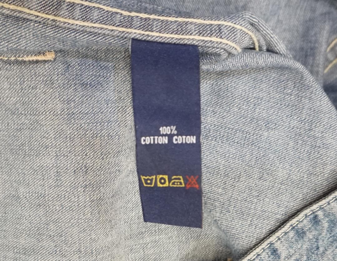 Vintage Ralph Lauren デニムジャケット Size US L / EU 52-54 / 3 - 5 Thumbnail