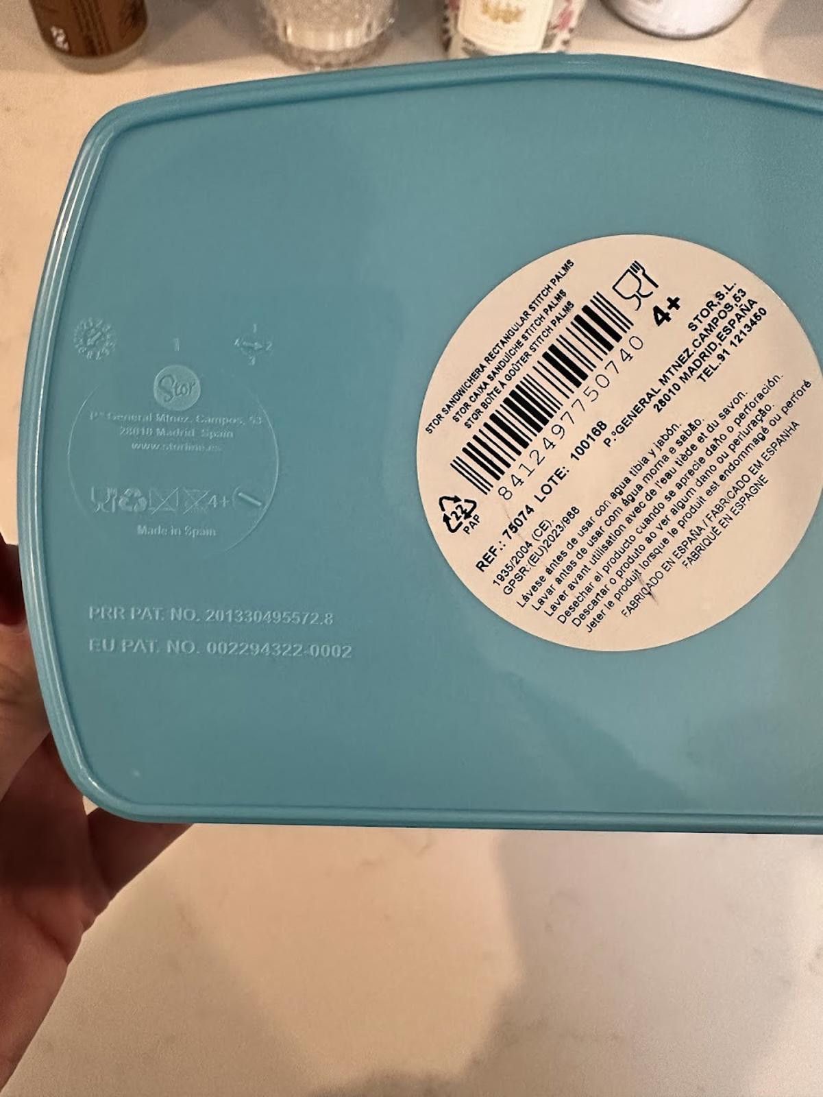 Other NWT Disney Sitch "Just Stitch" Sandwich Box Size ONE SIZE - 3 Thumbnail