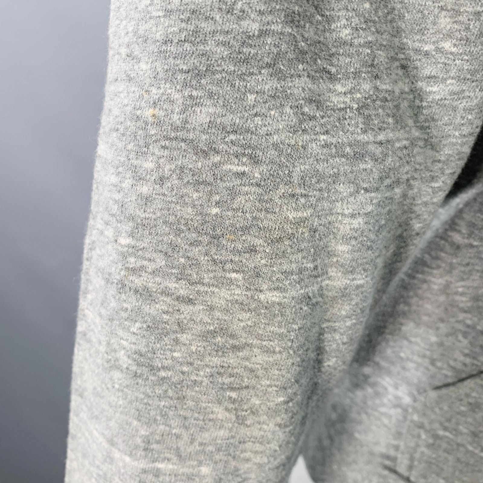 Our Legacy Size S Grey Heather Cotton Blend Hoodie Sweatshirt Size US S / EU 44-46 / 1 - 5 Thumbnail