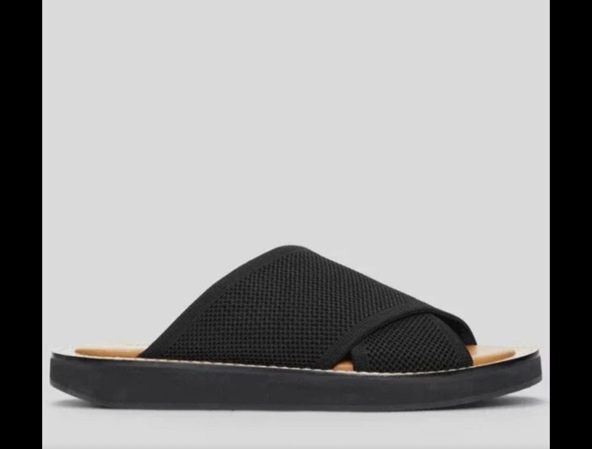 Everlane Everlane Black and Tan Sandals city crossover chunky knit Size US 9 / IT 39 - 3 Thumbnail