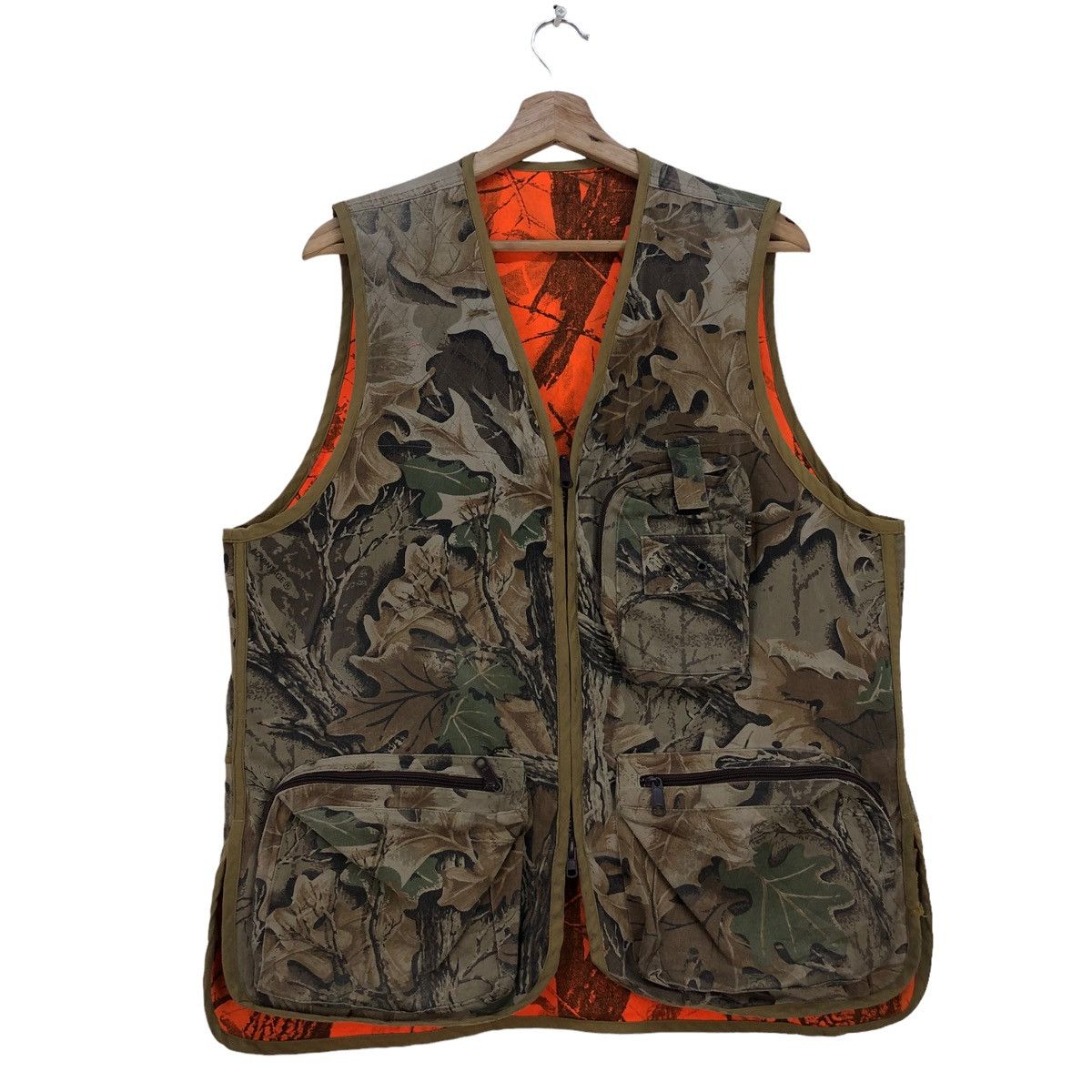 Mossy Oaks 🔥Vintage Reversible Vest Camo Multifunction Pocket Size US M / EU 48-50 / 2 - 1 Thumbnail