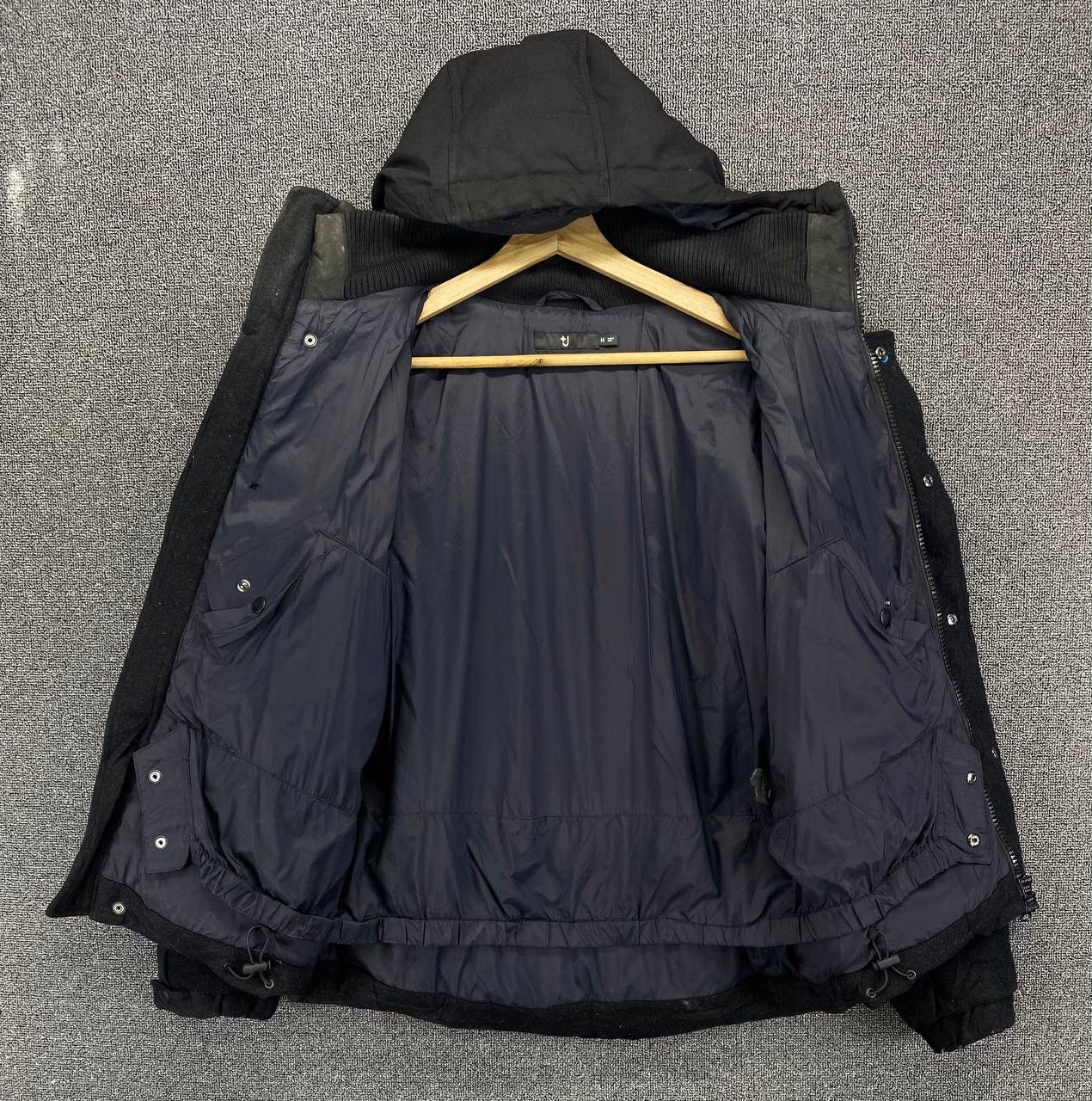 Jil Sander × Uniqlo Jill Sander x Uniqlo Hooded Black Down Jacket Size US M / EU 48-50 / 2 - 6 Thumbnail