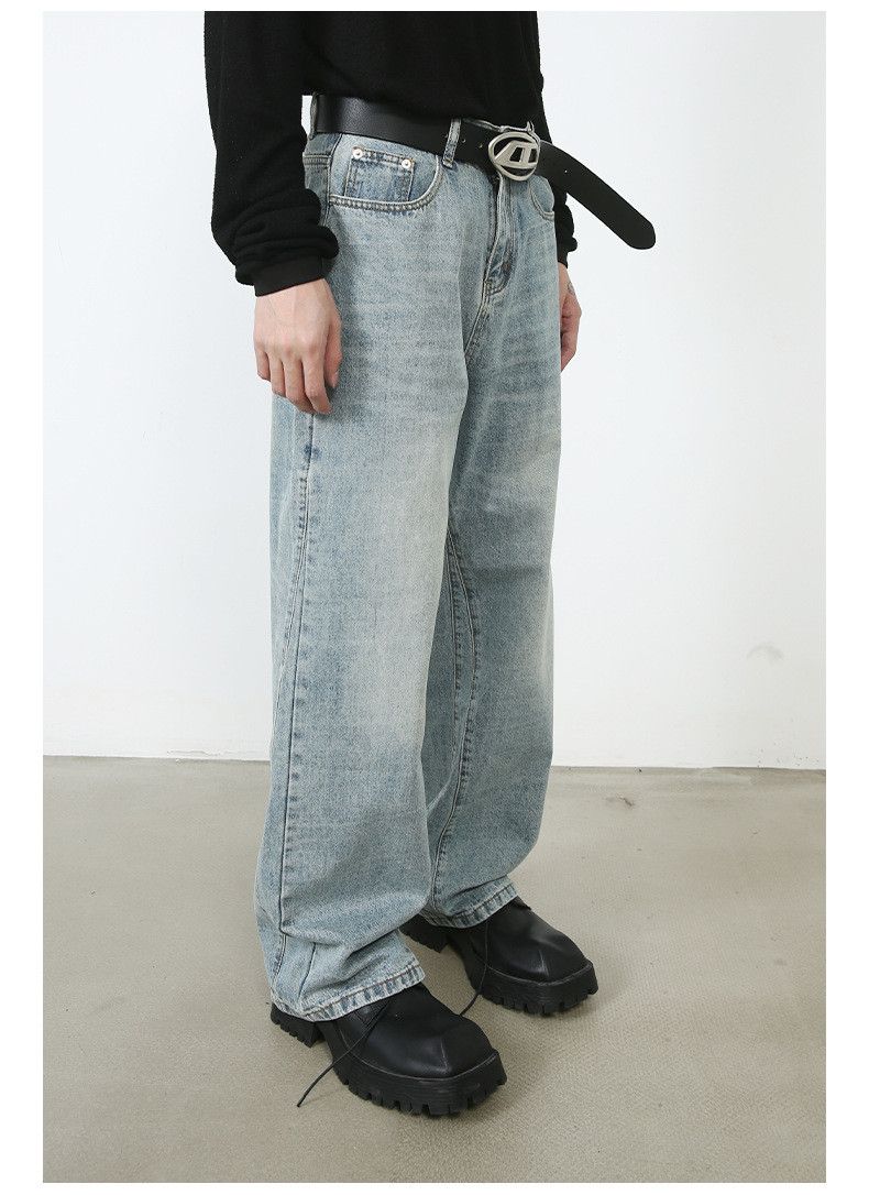 Jean American high street men's hip-hop casual jeans Size US 32 / EU 48 - 4 Thumbnail