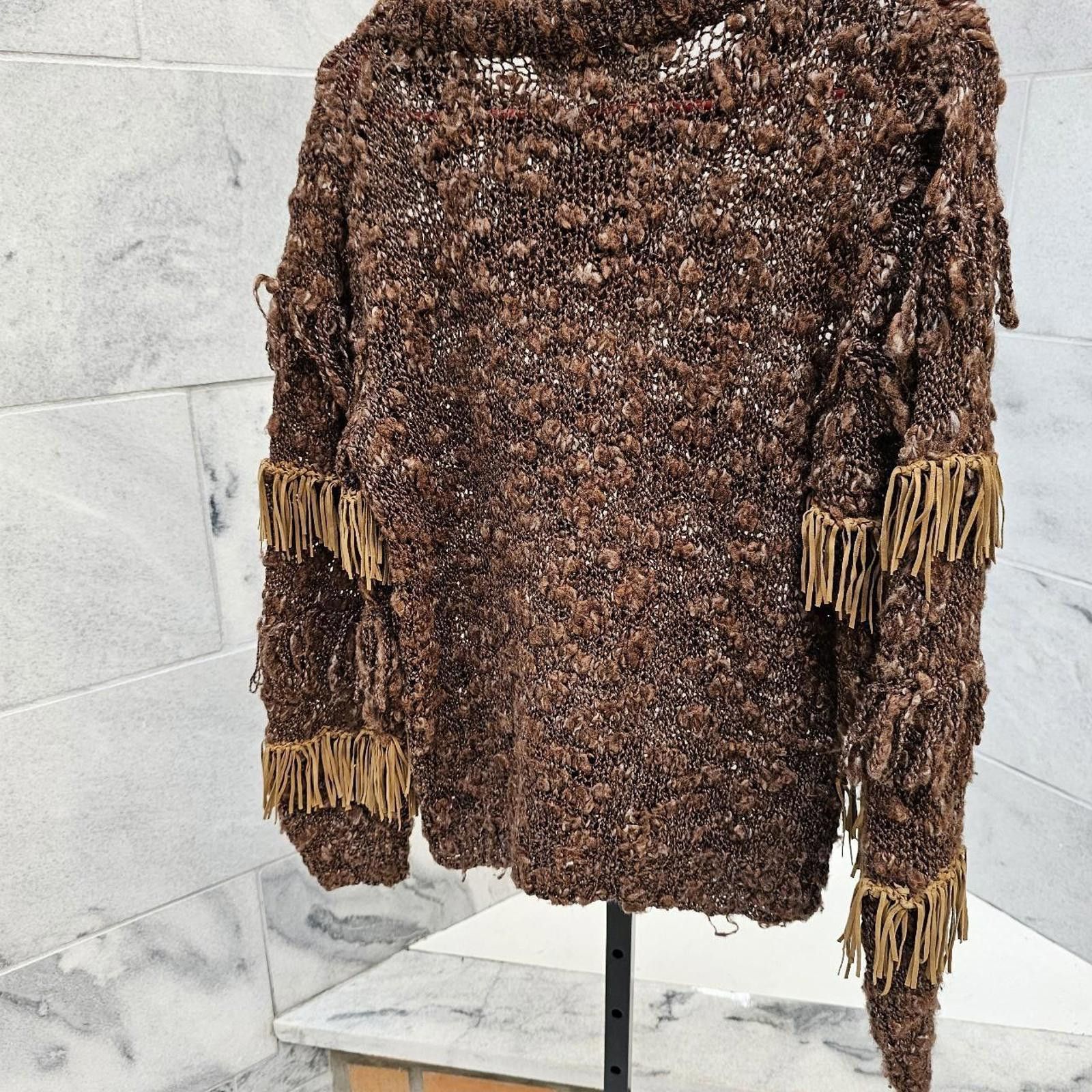 Other Women's Brown Vintage Sweater Size S / US 4 / IT 40 - 6 Thumbnail