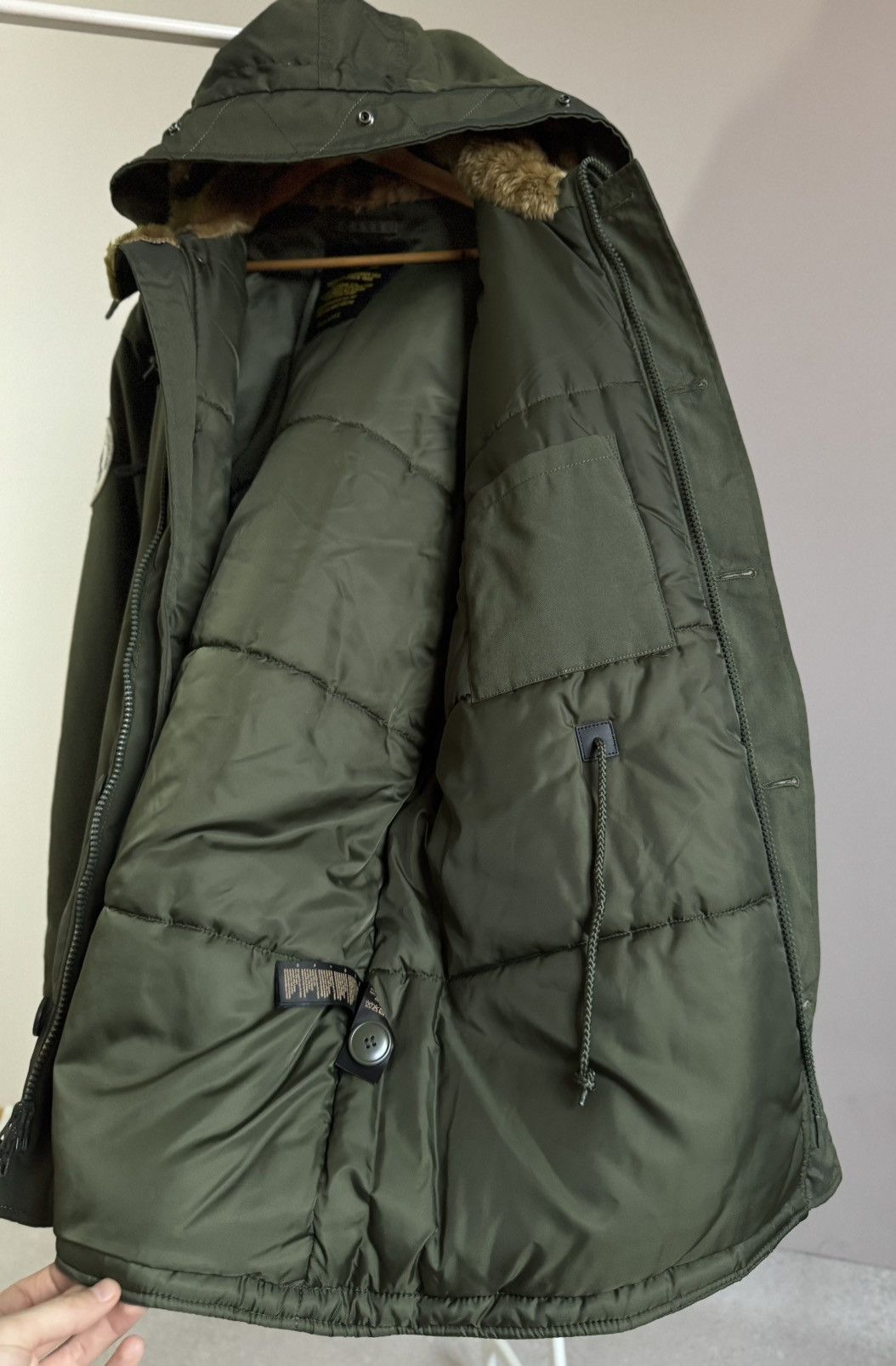 Alpha Industries Alpha Industries Parka Extreme Cold Weather Type N-3B Khaki Size US XL / EU 56 / 4 - 16 Thumbnail