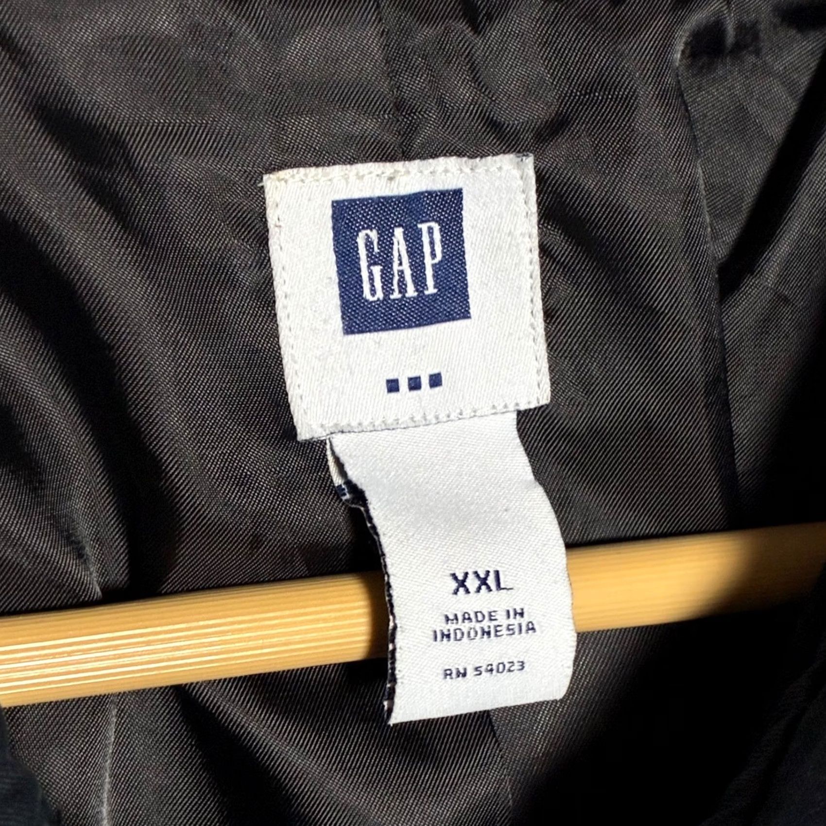 Gap Gap Button Front Coat Jacket Womens XXL Navy Blue Size XXL / US 16-18 / IT 52-54 - 7 Thumbnail