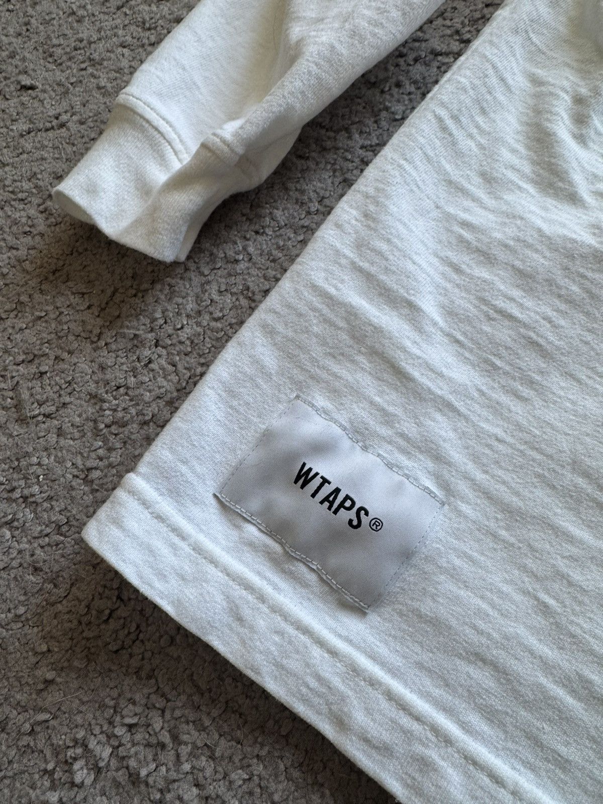 Wtaps WTAPS White Long Sleeve Size M Size US M / EU 48-50 / 2 - 3 Thumbnail