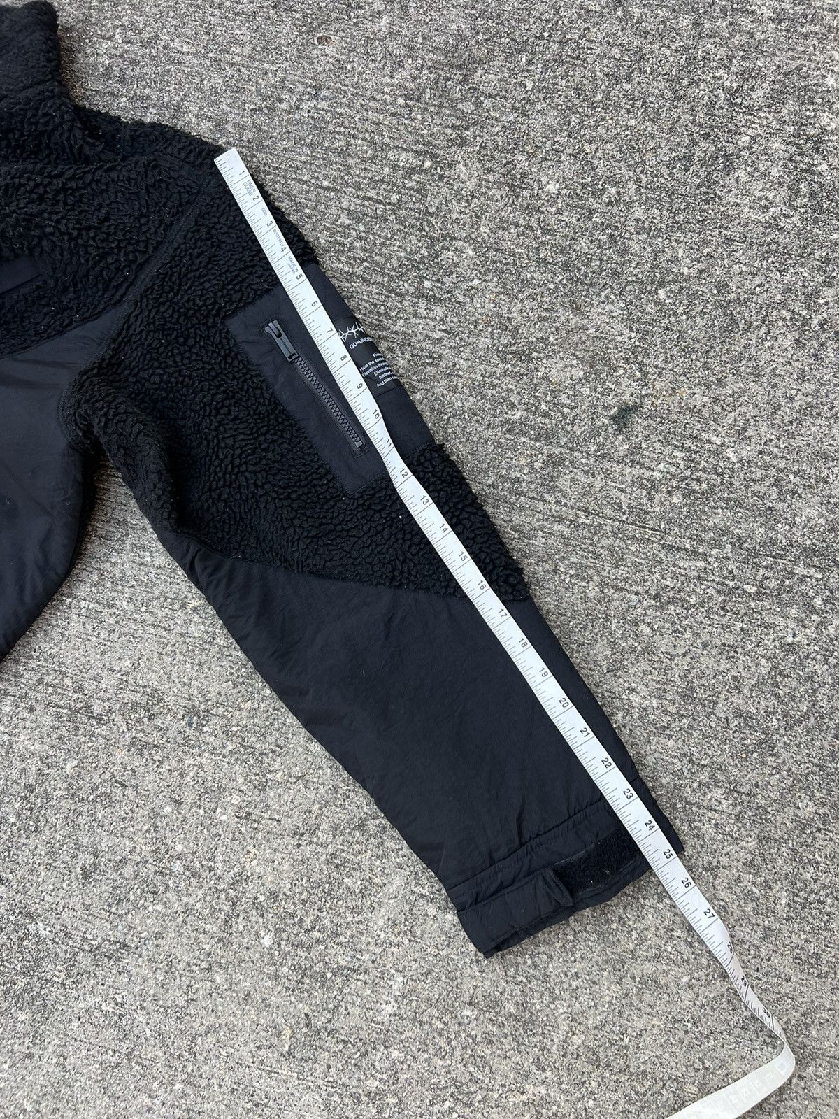 Undercover Undercover X Gu Black Hybrid Fleece Zipper Jacket Size US L / EU 52-54 / 3 - 4 Thumbnail