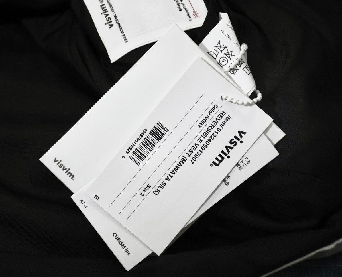 Visvim Visvim 22aw Spot Reversible Vest（Mawata Silk）size2 Size US M / EU 48-50 / 2 - 8 Thumbnail