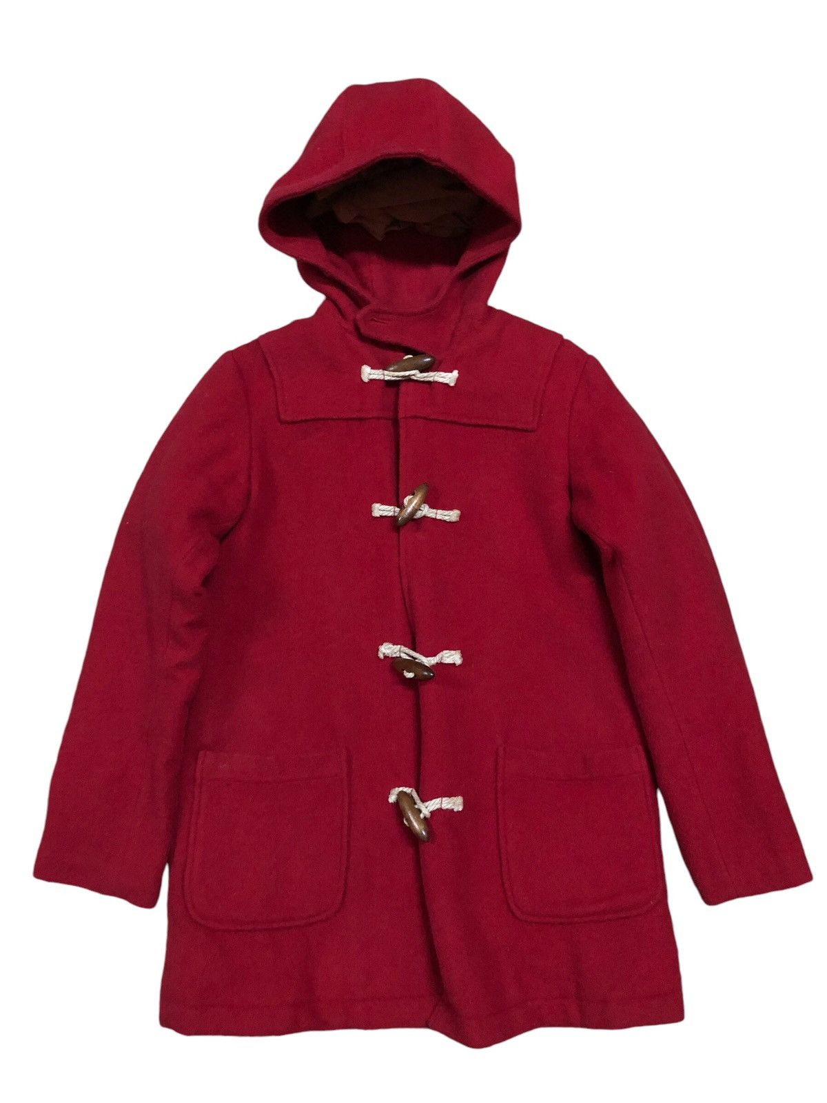 Hysteric Glamour × Japanese Brand Superlover Wool Hooded Duffle Coat Size S / US 4 / IT 40 - 1 Thumbnail