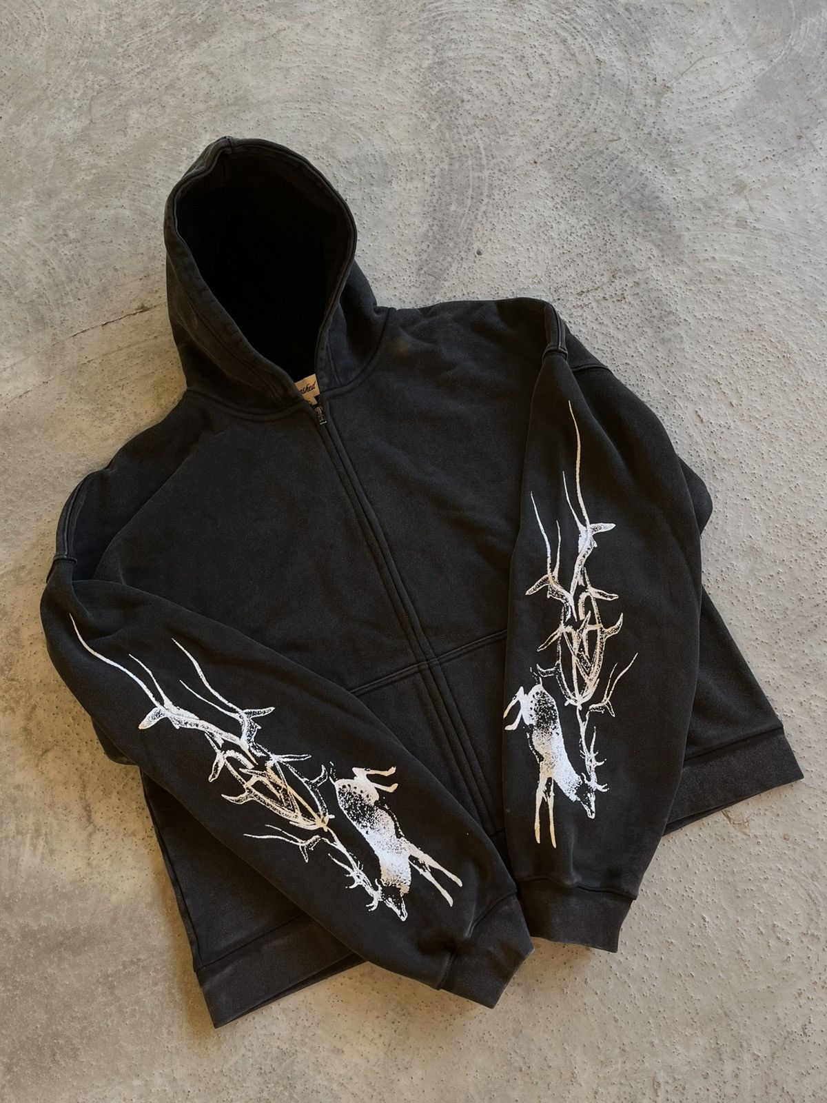 STAFF WORKFORCE Crashed Deer Tribal Zip Up Size US XL / EU 56 / 4 - 1 Thumbnail