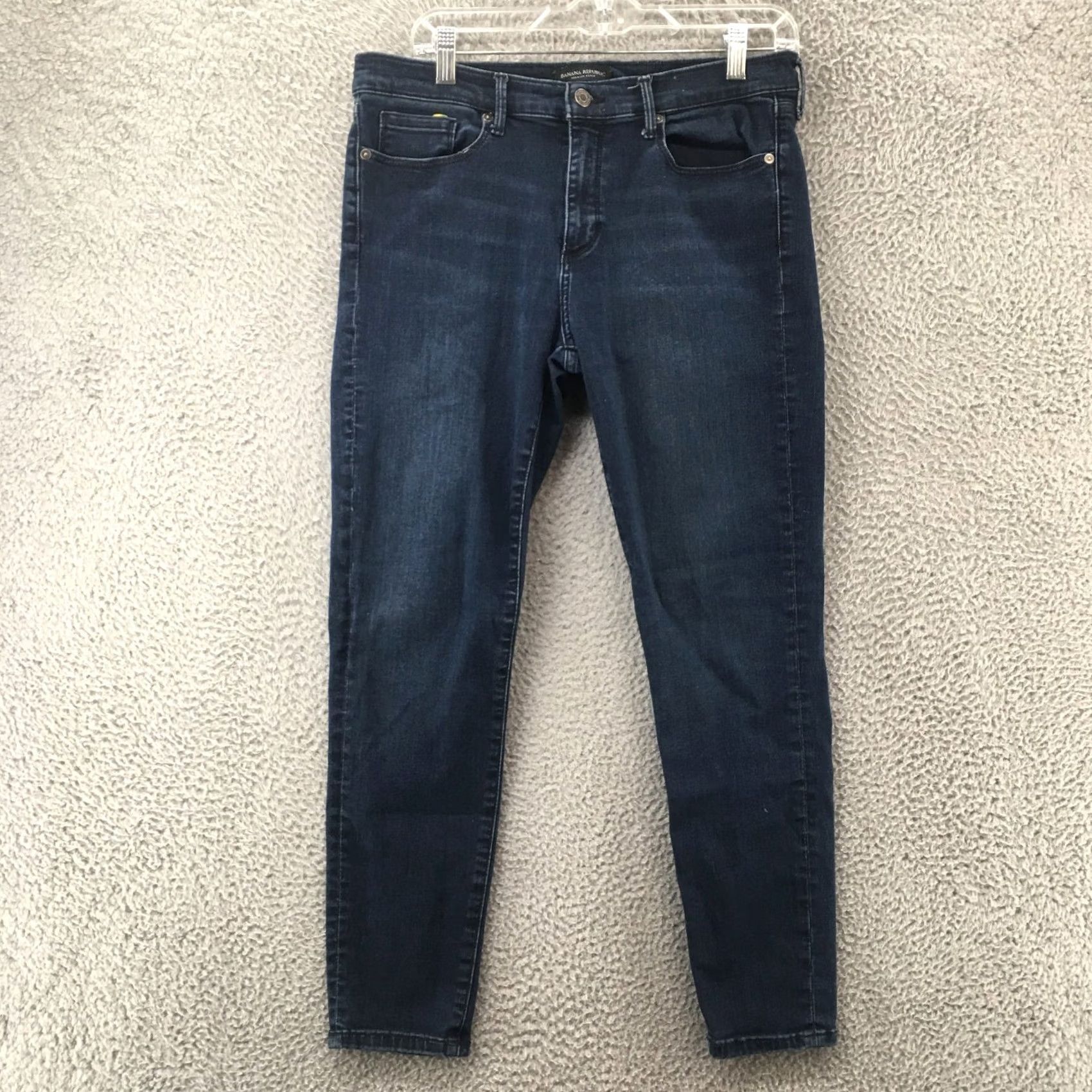 Banana Republic Banana Republic Skinny Jeans Womens 31 Blue Denim Mid Rise Zip Jeans Womens Size 31 Regular Blue Denim Bag Label 5-Pocket Classic Modern Size 24" / US 00 / IT 34 - 2 Thumbnail