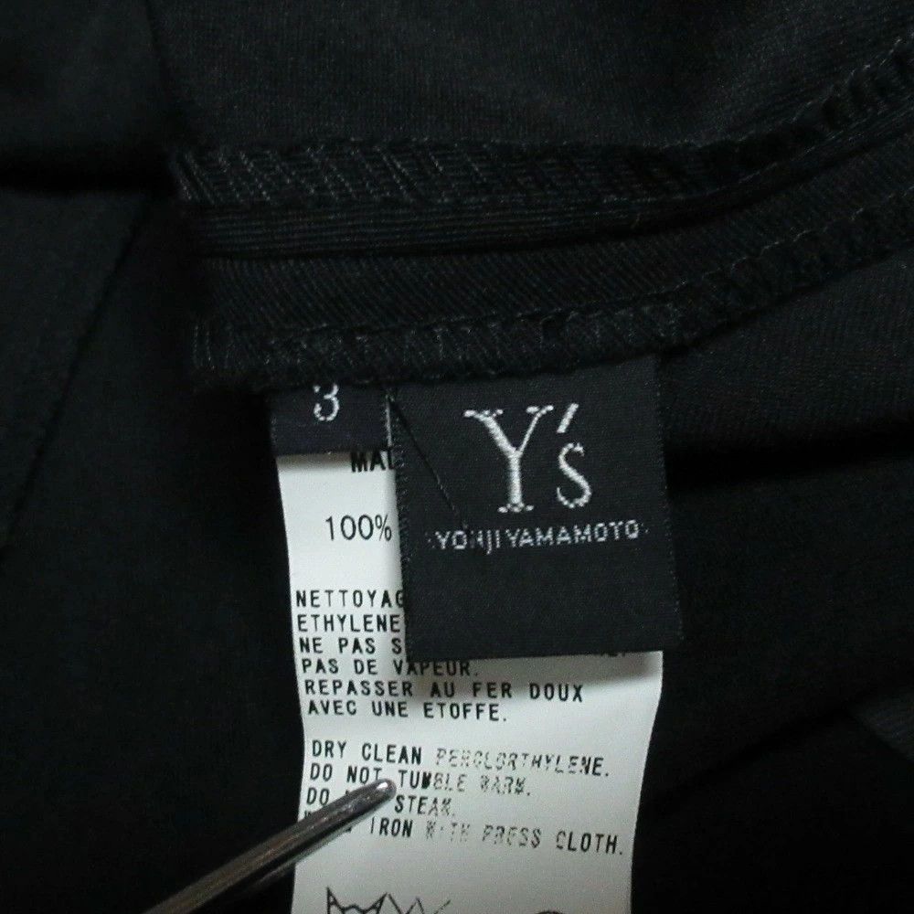 Yohji Yamamoto Y's Yohji Yamamoto Drawstring Irregular Hem Skirt Size US 41 - 3 Thumbnail