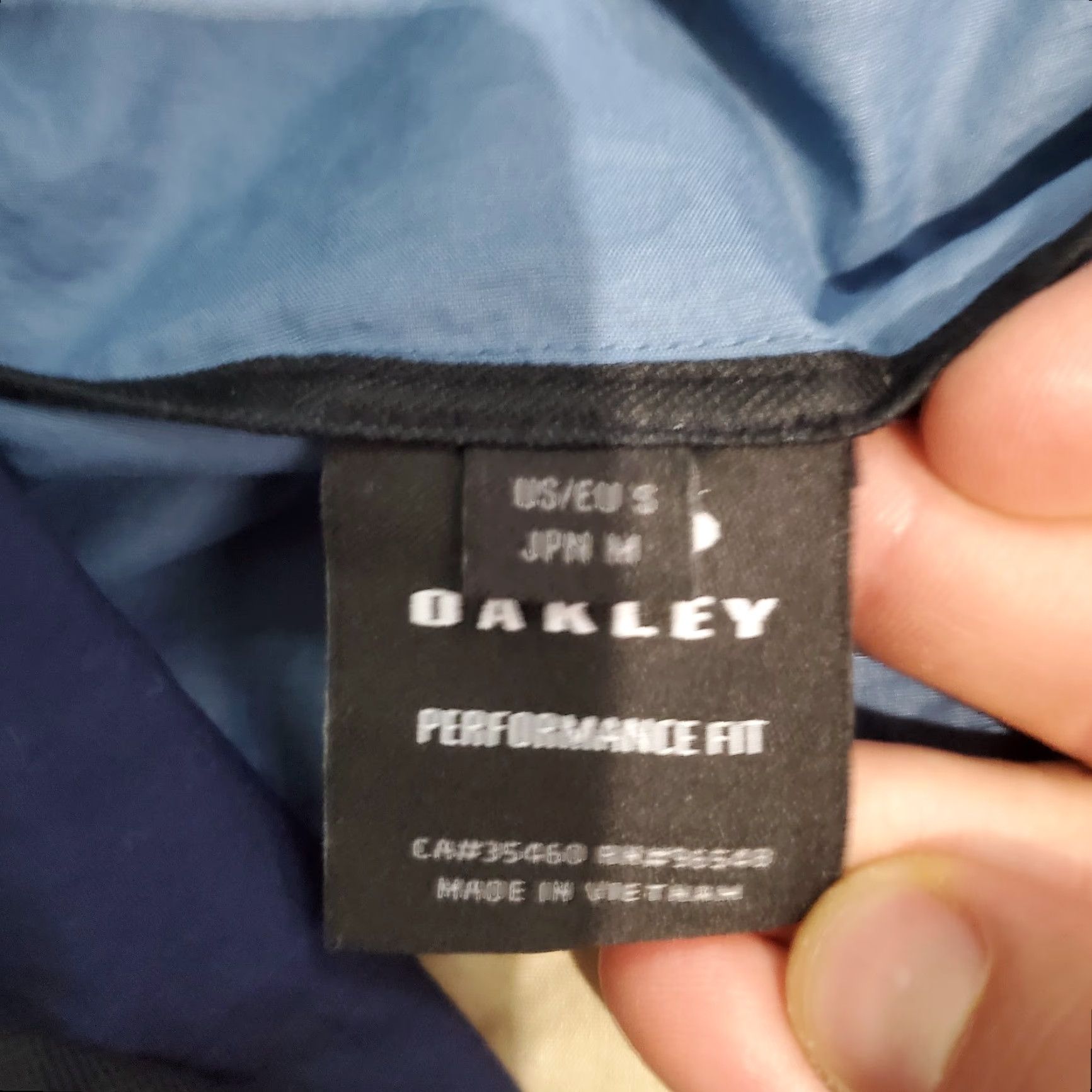Oakley Oakley Windbreaker Jacket Size S Multicolor Performance Lightweight Unisex Adults Regular Zip Pocket Logo Stained Jacket"} Size US S / EU 44-46 / 1 - 6 Thumbnail