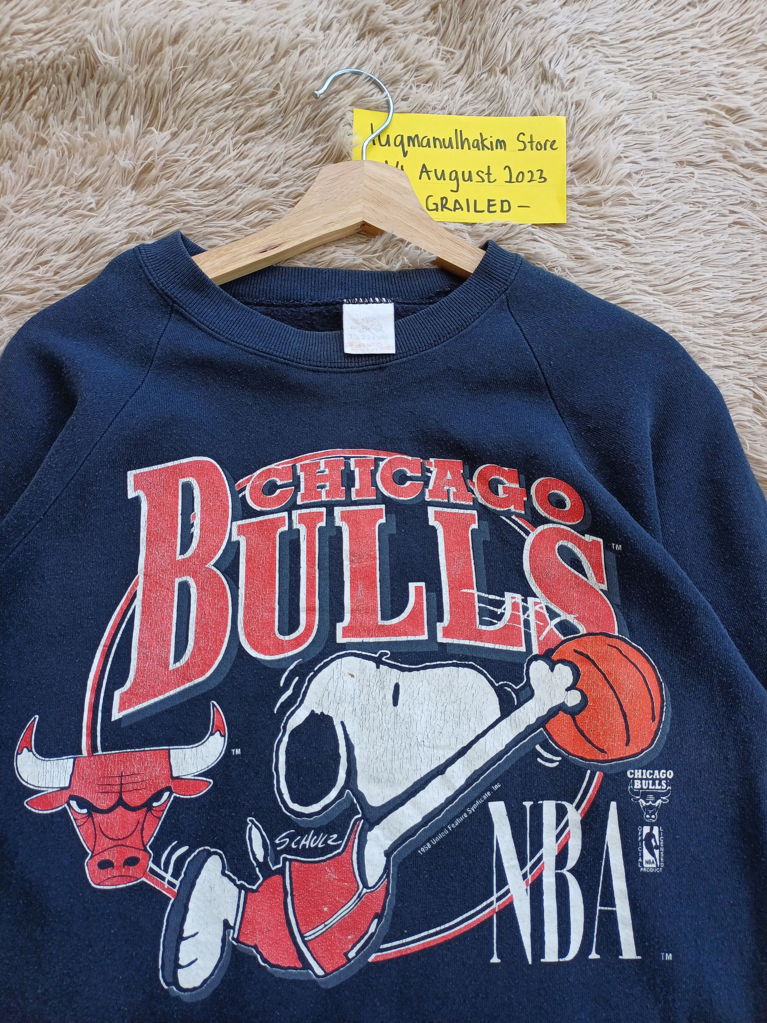 NBA Vintage Rare Chicago Bulls NBA Sweatshirt Size US M / EU 48-50 / 2 - 4 Thumbnail