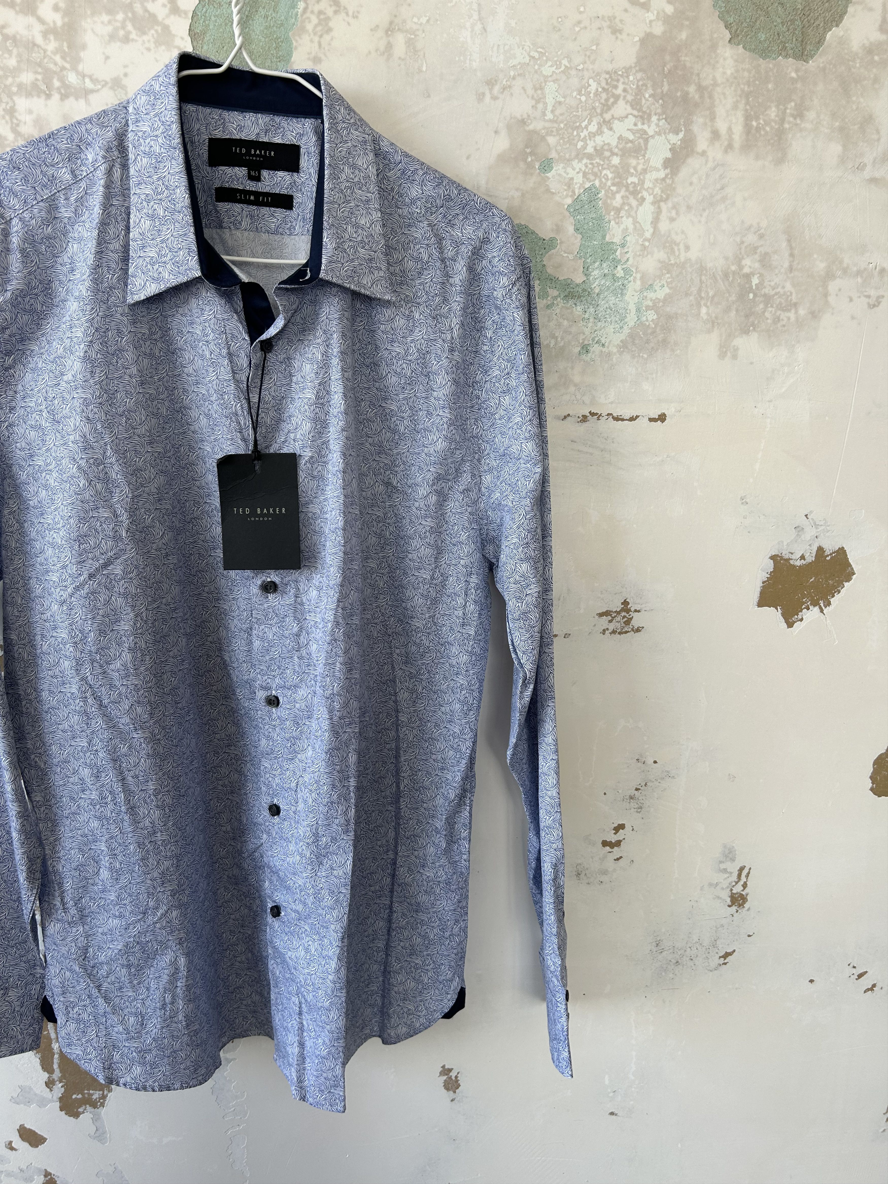 Ted Baker TED BAKER Men's Shirt Longsleeve Size US L / EU 52-54 / 3 - 2 Thumbnail
