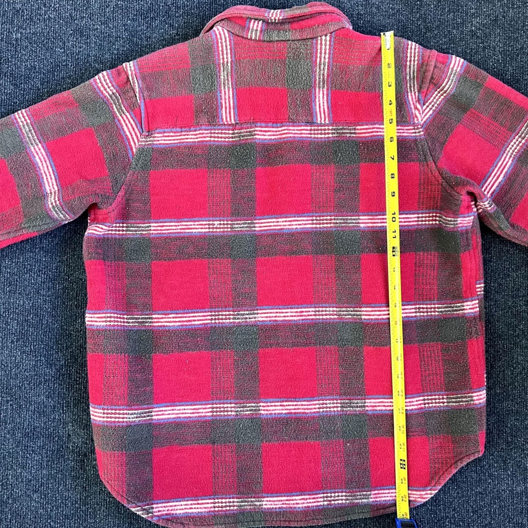 Vintage VINTAGE J Forest & Co Shirt Mens Large Red Plaid Flannel Button Front Long Sleeve Size US L / EU 52-54 / 3 - 5 Thumbnail