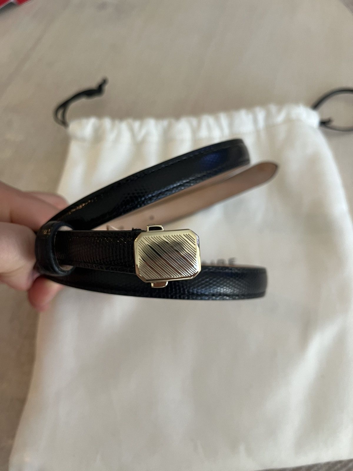 Lemaire Leather Belt