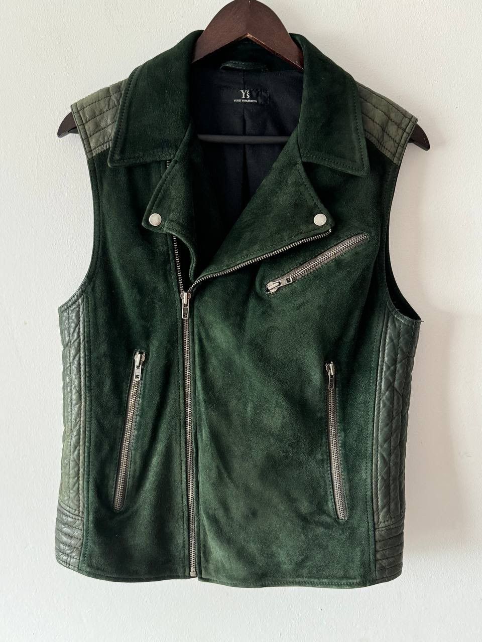 Yohji Yamamoto 🔥🔥 90s Vintage Yohji Yamamoto Suede Vest Size US M / EU 48-50 / 2 - 1 Thumbnail