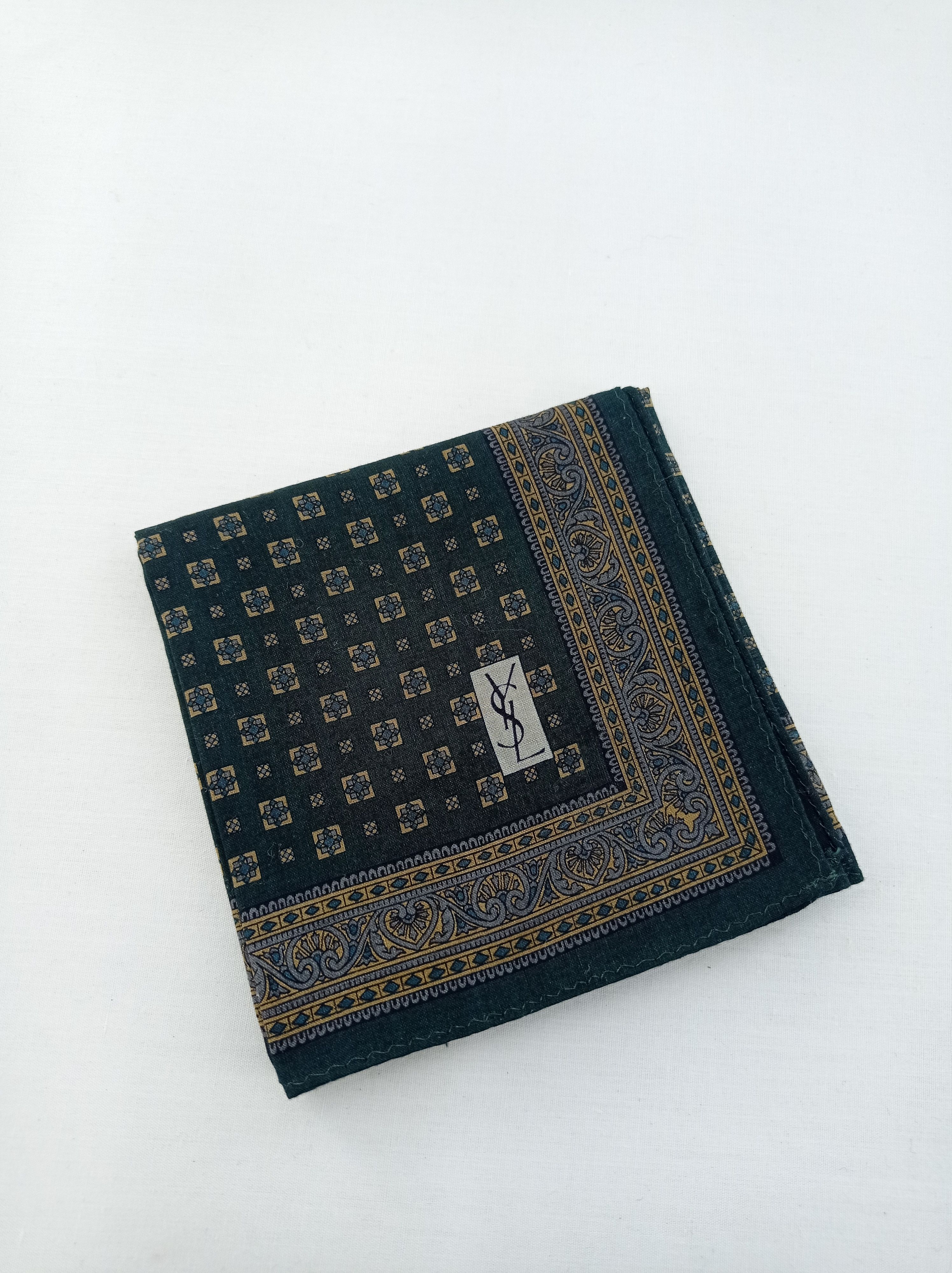 Yves Saint Laurent Vintage Yves Saint Laurent Handkerchief / Bandana / Neckwear Size ONE SIZE - 3 Thumbnail