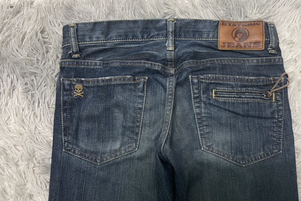 Hysteric Glamour VINTAGE HYSTERIC GLAMOUR FLARE DENIM PANT RARE Size US 28 / EU 44 - 17 Thumbnail