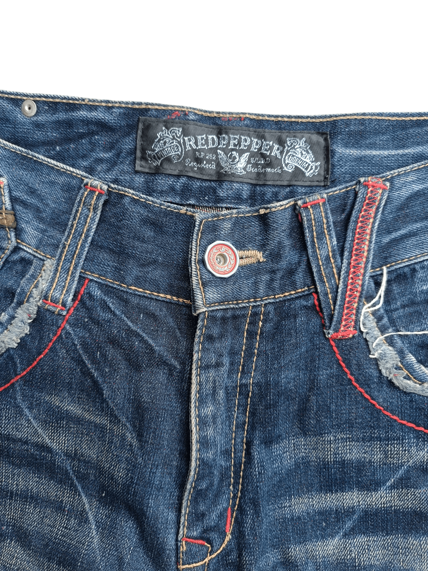 Japanese Brand 🔥RARE🔥 Redpepper Seditionaries Faded Jeans Size US 34 / EU 50 - 13 Thumbnail